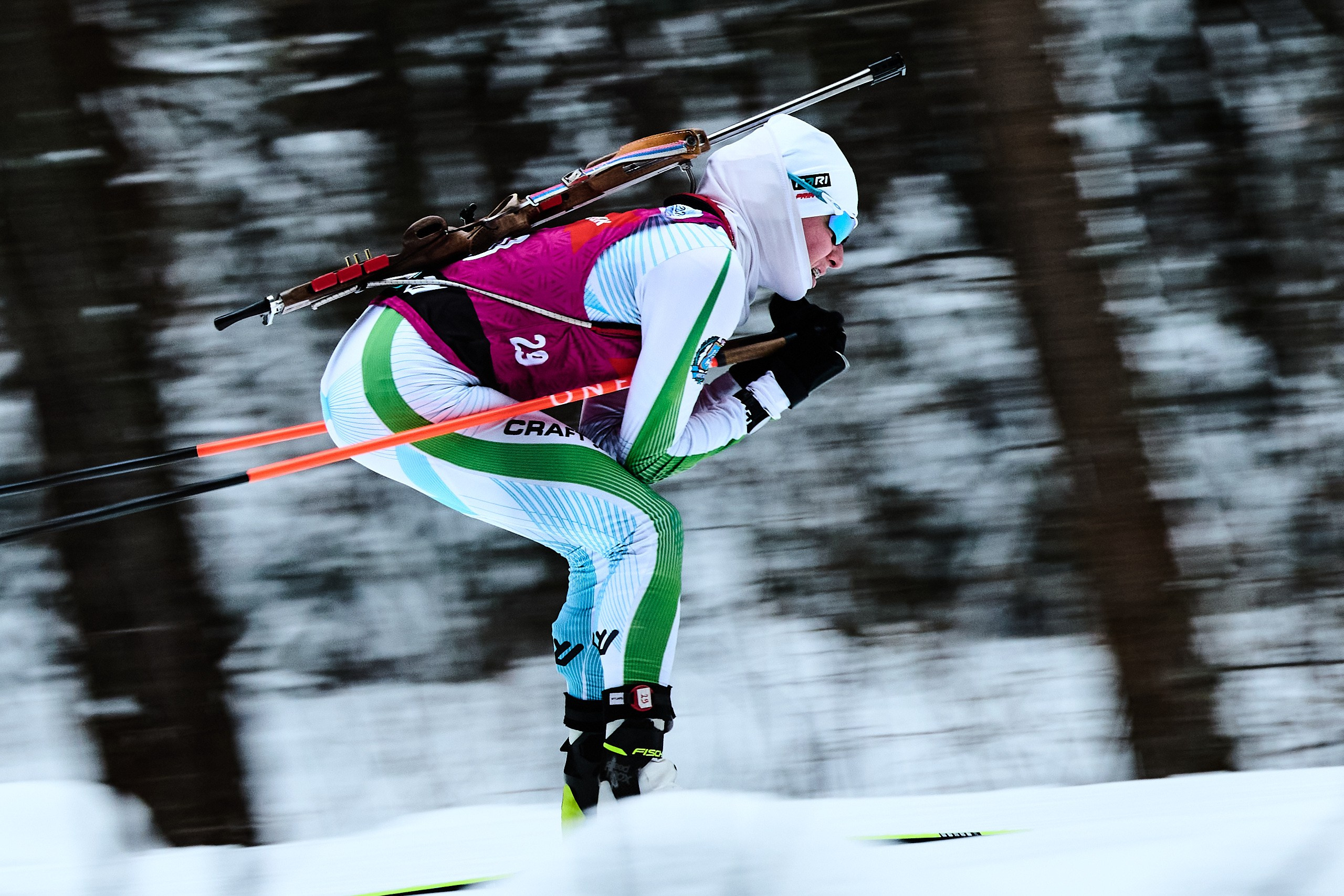 Биатлон. Чемпионат России — 2024/2025, 3-й этап, Ижевск. Ижевская винтовка. Спортивный репортажный фотограф в Ижевске Сергей Мерзляков