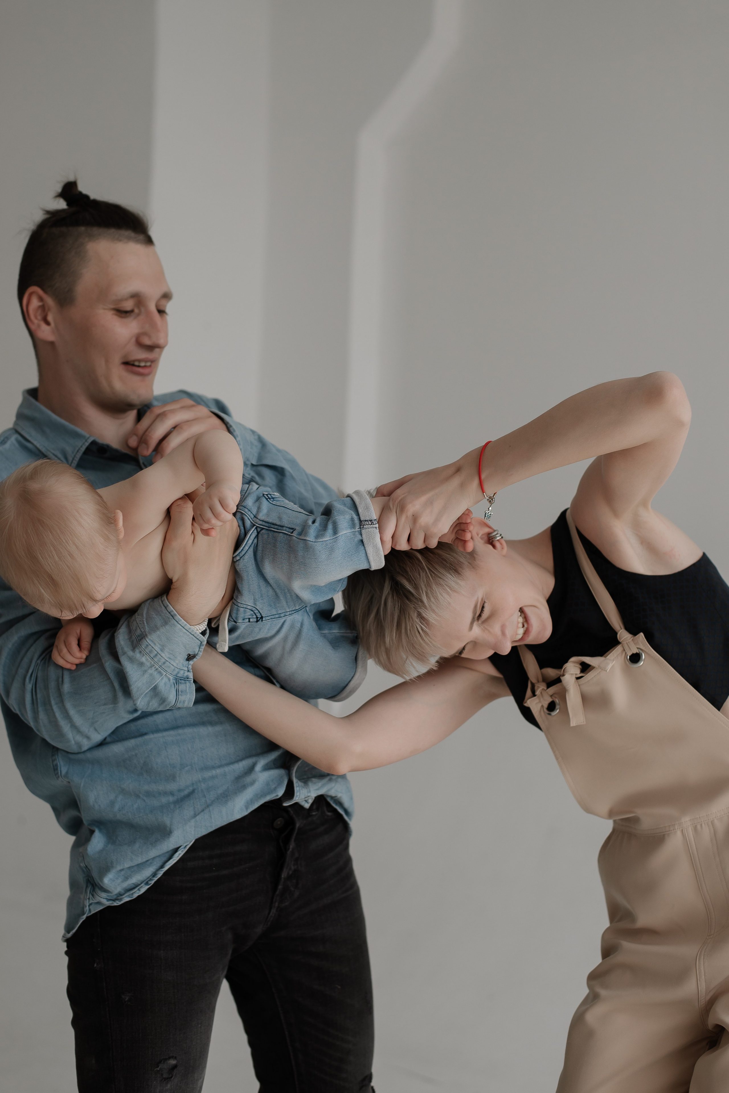 Родион, Ольга и Елисей. Портретный фотограф Ксения Люндовская