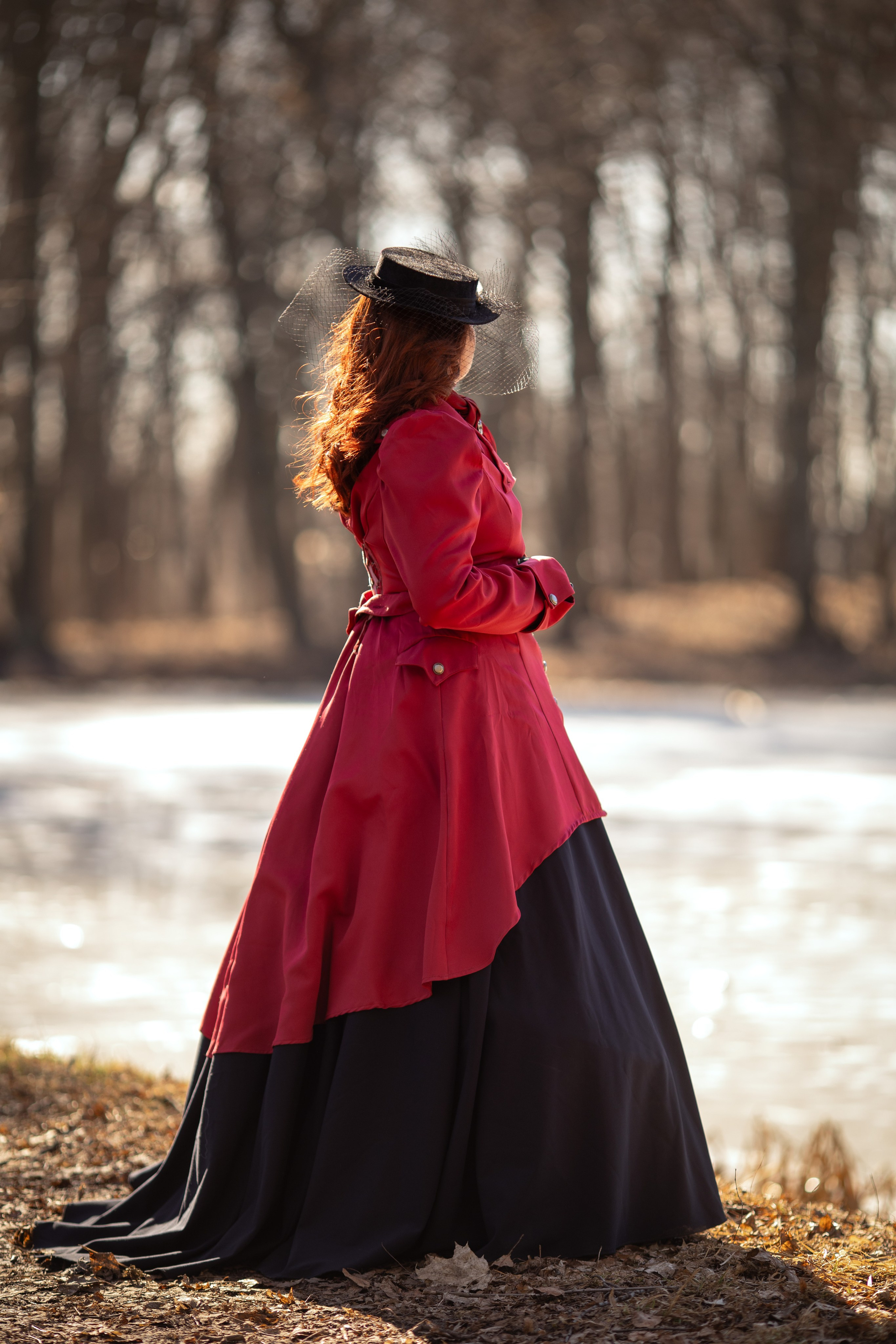 Женский портрет уличный. Семейный фотограф Москва и область Дербунова Елена