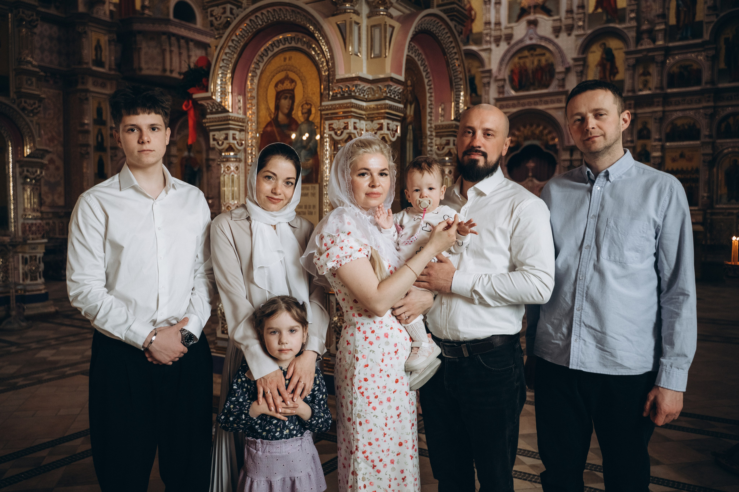 Крещение Миланы (Храм Всех Святых). Семейный фотограф в Минске Дарья Дреко