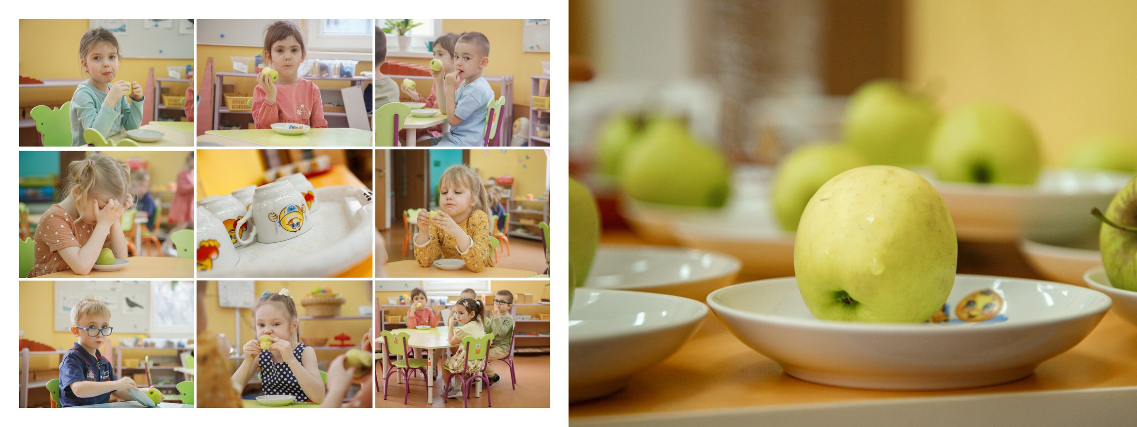 Альбом общей верстки. Группа «Солнышко». Семейный и школьный фотограф в Москве Анна Ткач