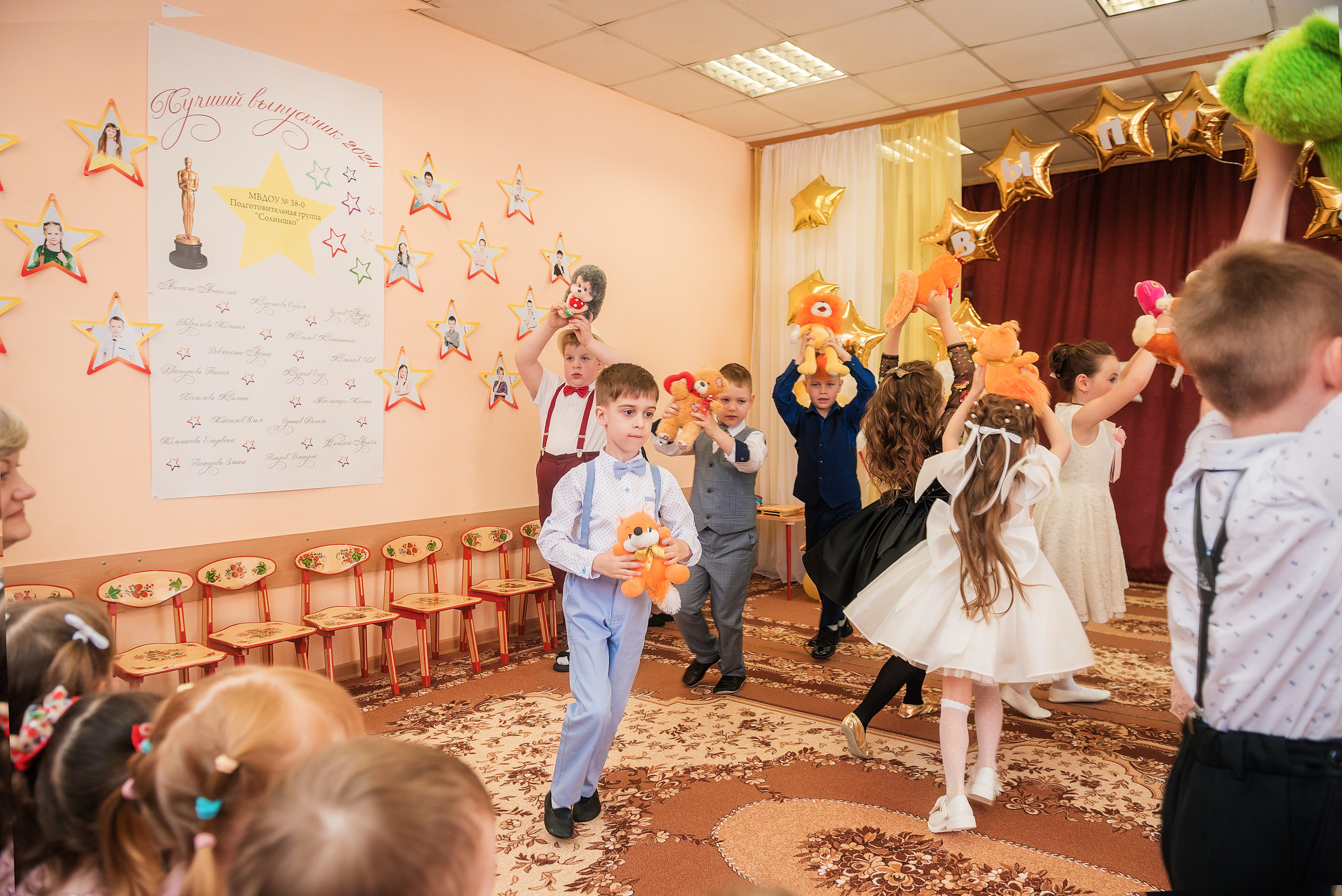 Выпускной в детском саду. Детский фотограф, семейный фотограф и репортажи в Кемерово