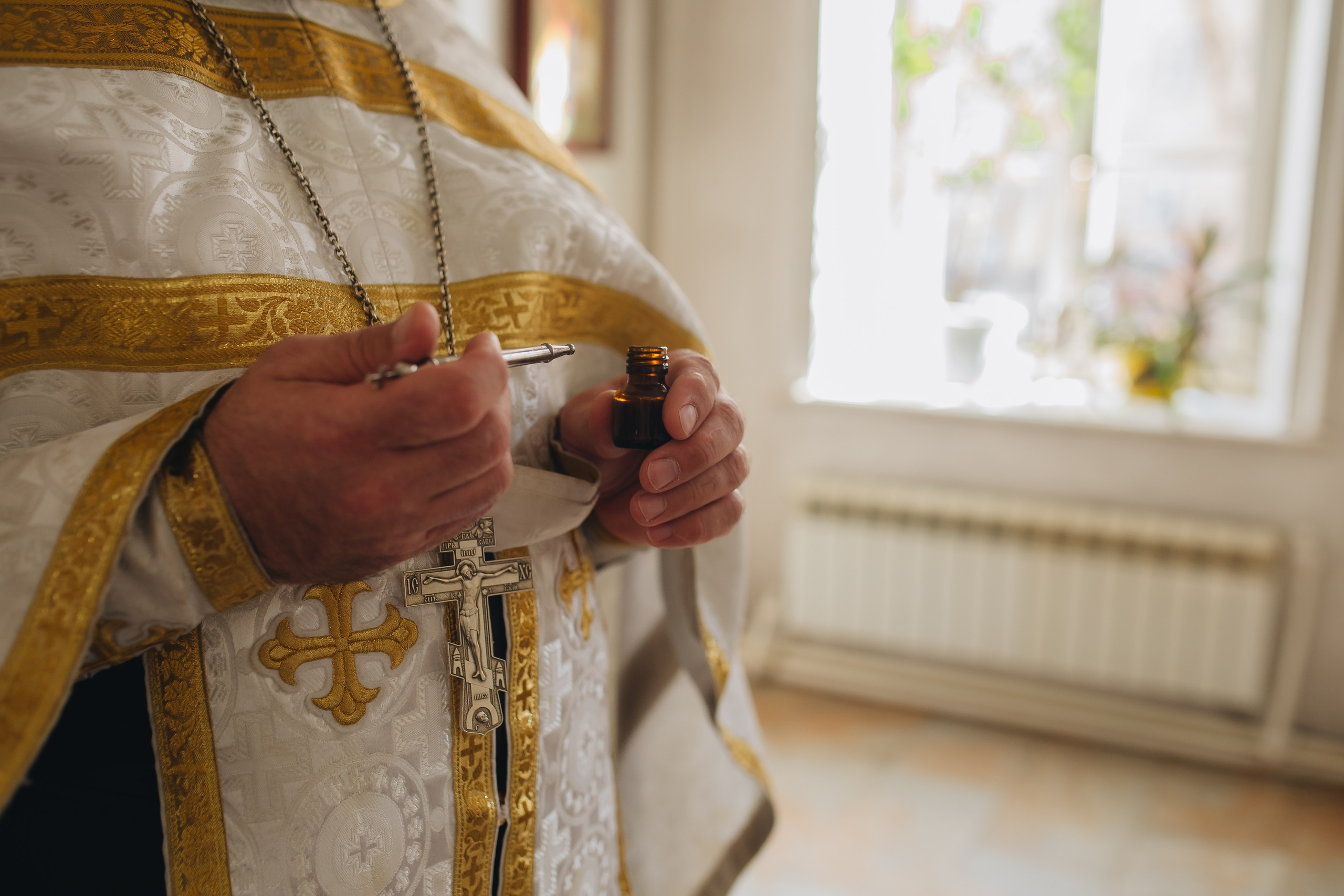 Крещение в светлом Храме. Семейный и детский фотограф в Москве Дорогова Екатерина