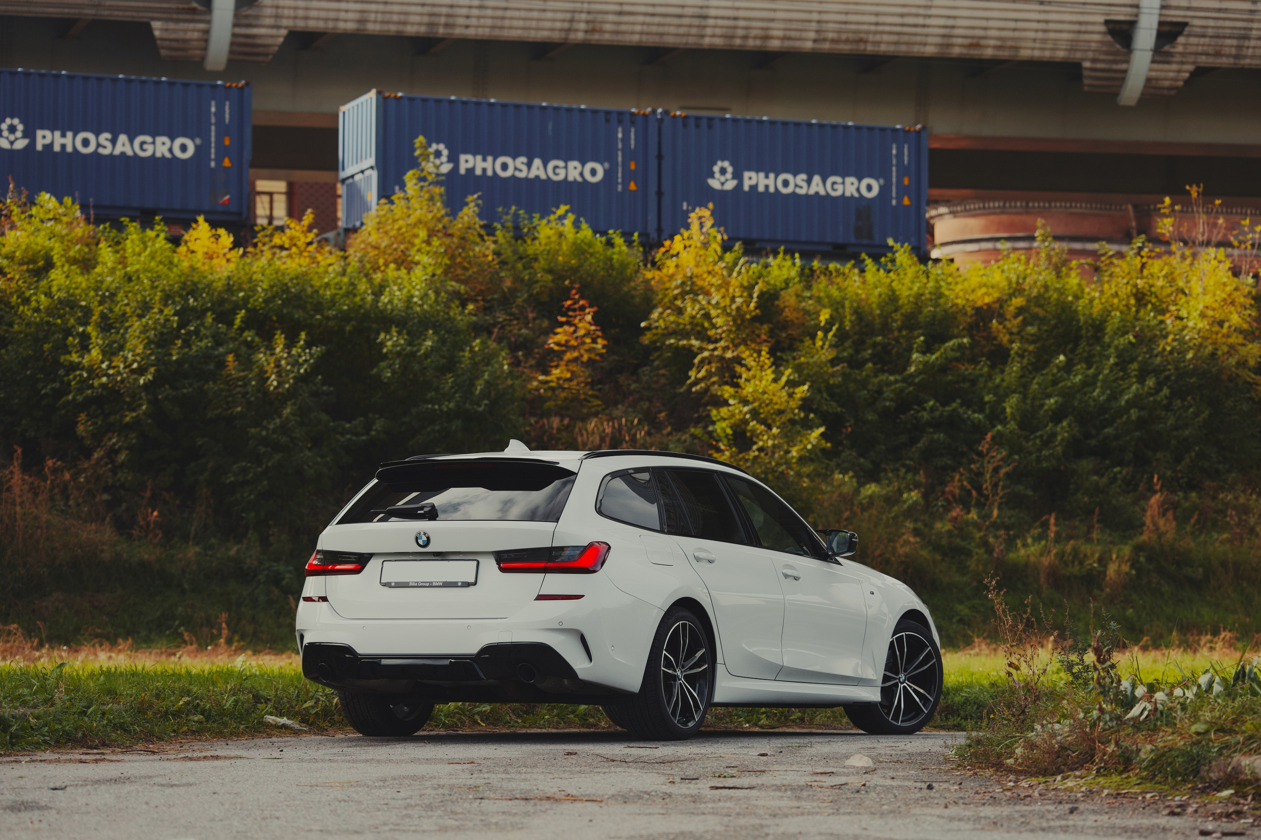 BMW 3 Autumn lowlights. Портретный и автомобильный фотограф в Санкт-Петербурге Евгений Черепанов