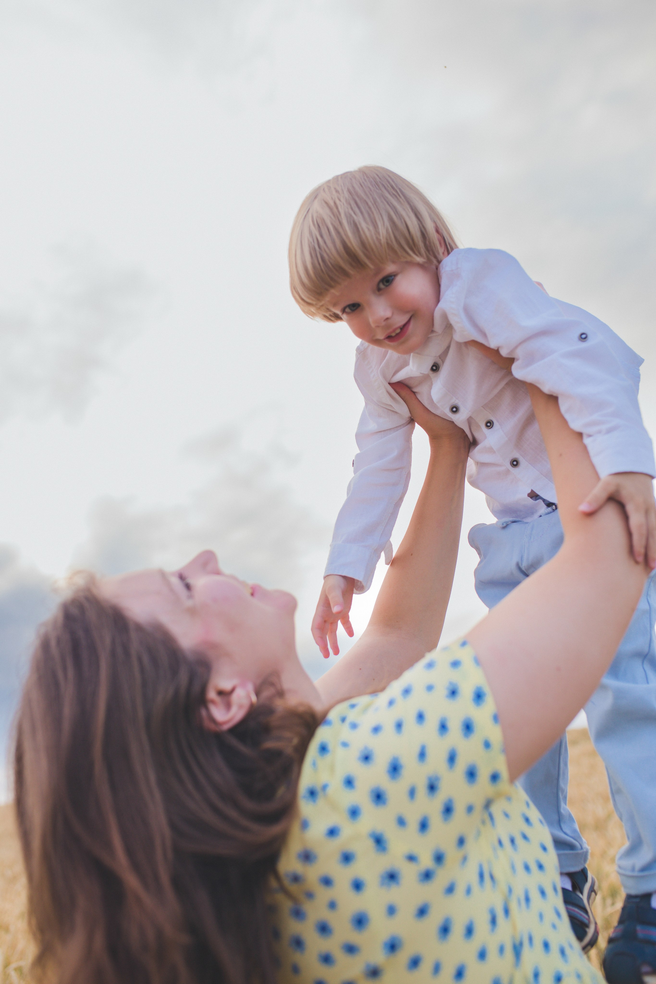 Мама с сыном