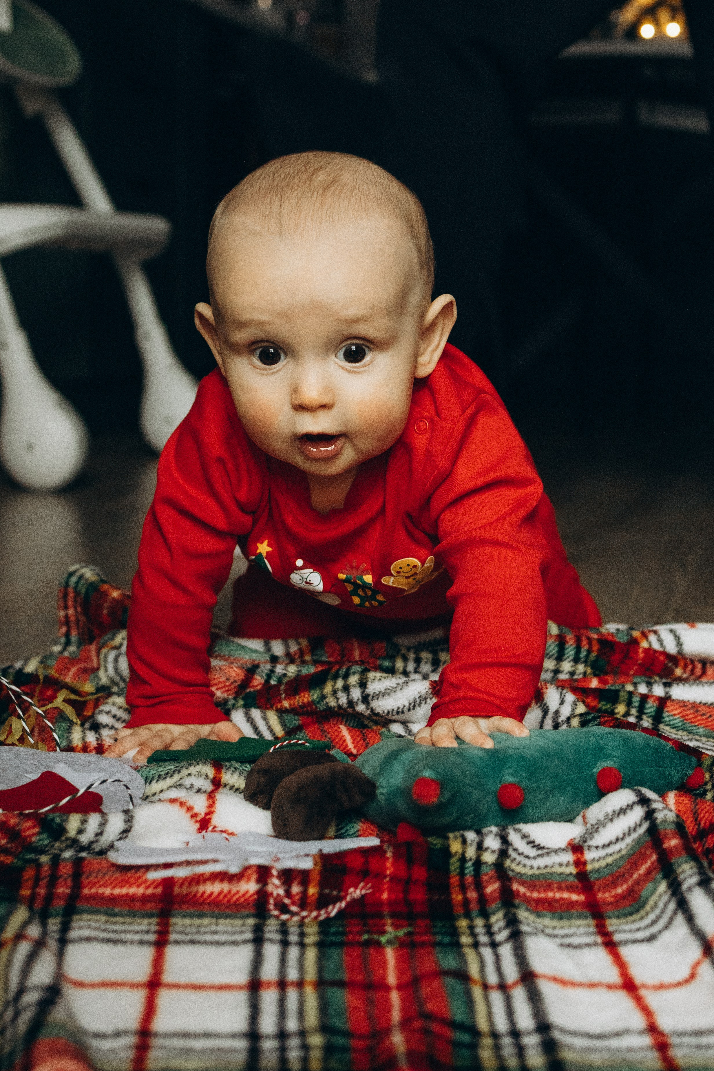 Первый Новый год Андрюши. Фотограф lifestylе в Москве Пшеничная Анастасия