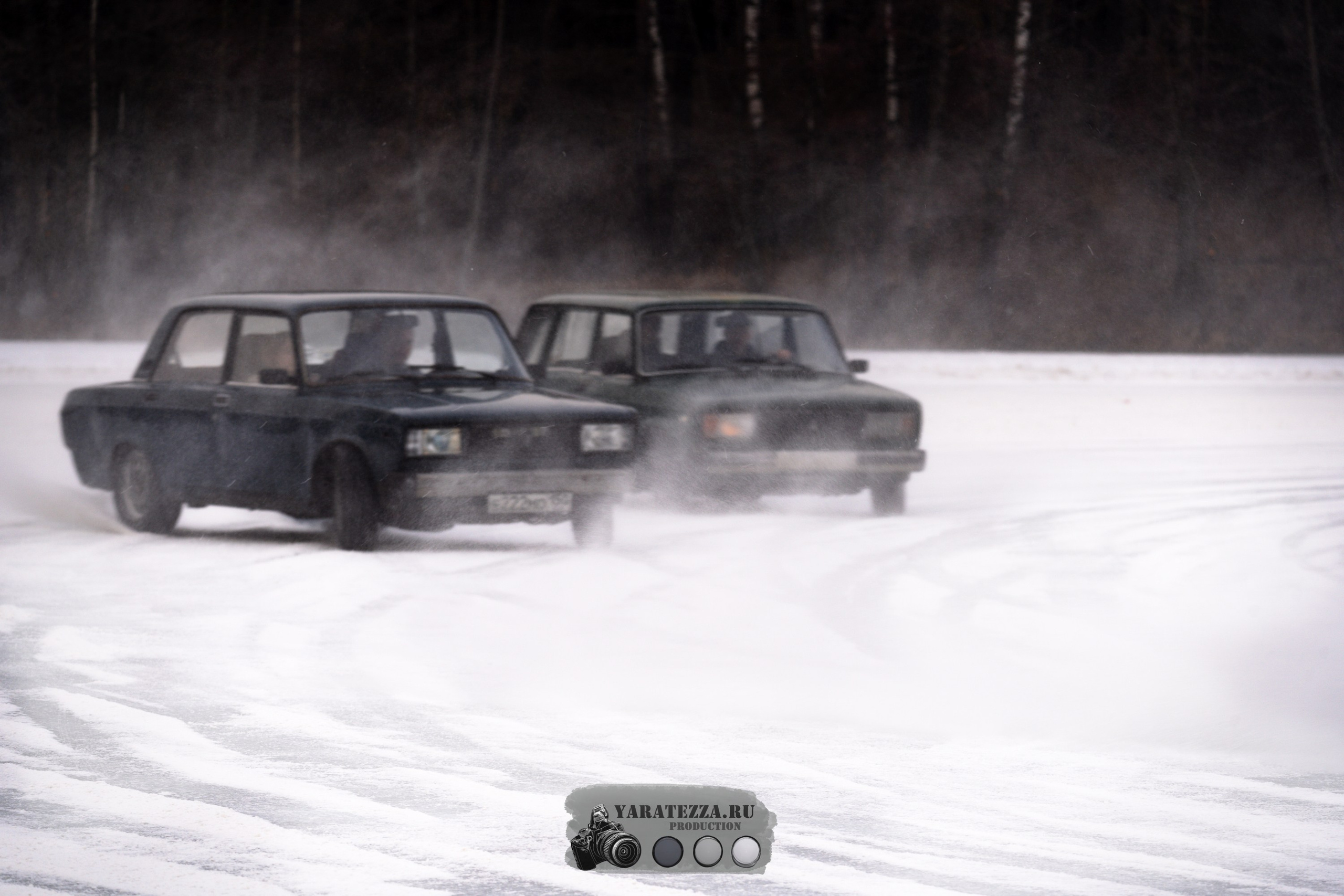 Тренировочный день на ледовой трассе. Yaratezza production