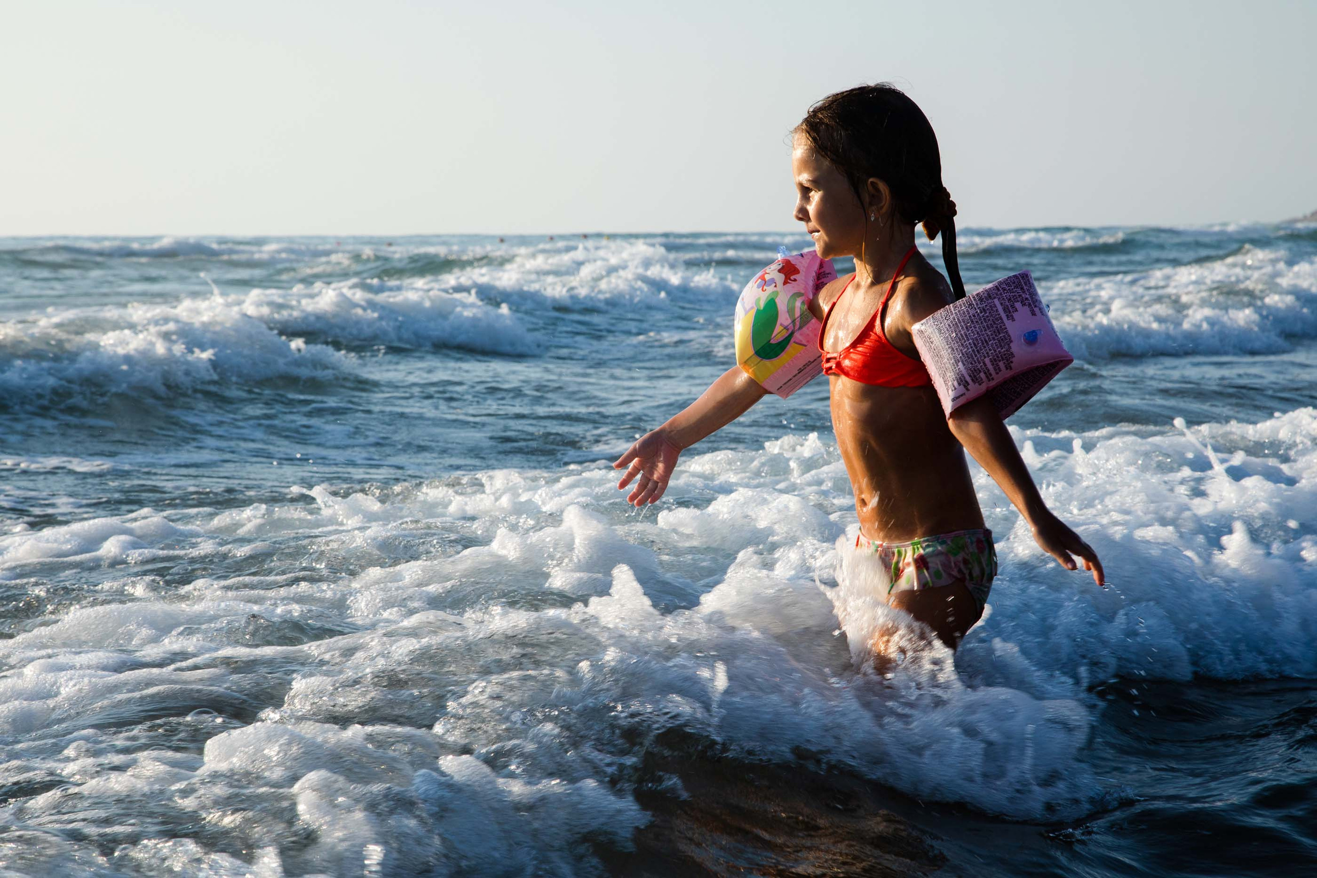 Николь на море. Семейный и детский фотограф в Санкт-Петербург. Natalia Fadel