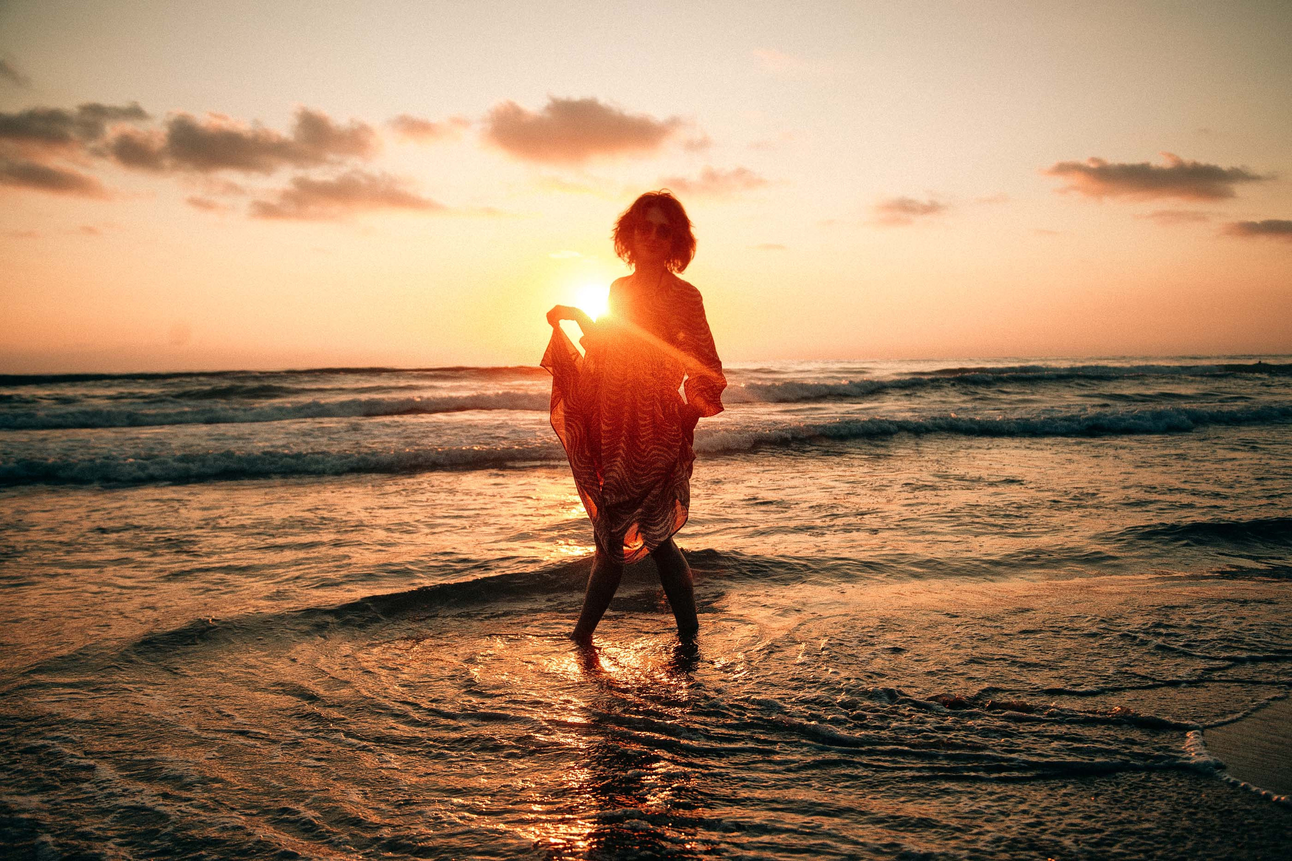 Лариса на море. Семейный и детский фотограф в Санкт-Петербург. Natalia Fadel