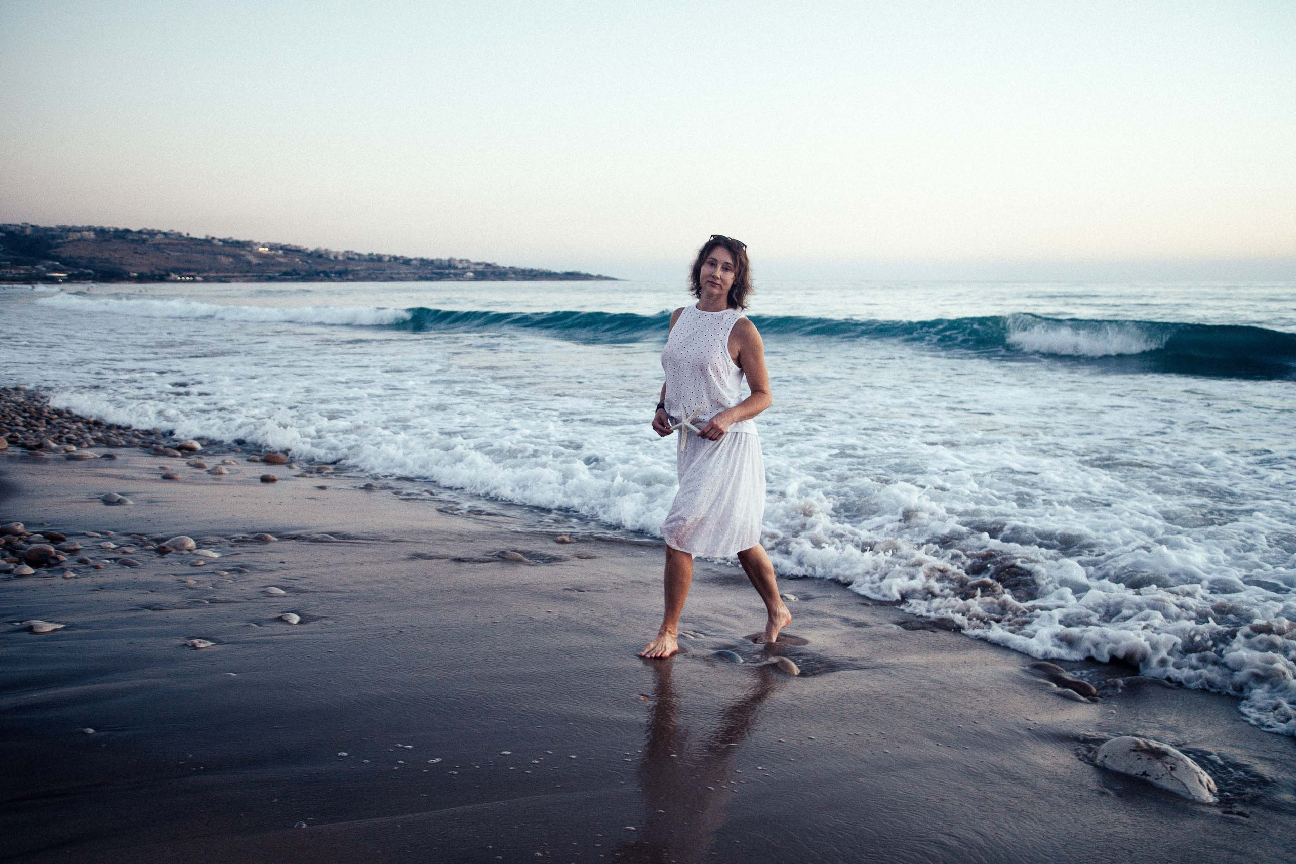 Лариса на море. Семейный и детский фотограф в Санкт-Петербург. Natalia Fadel