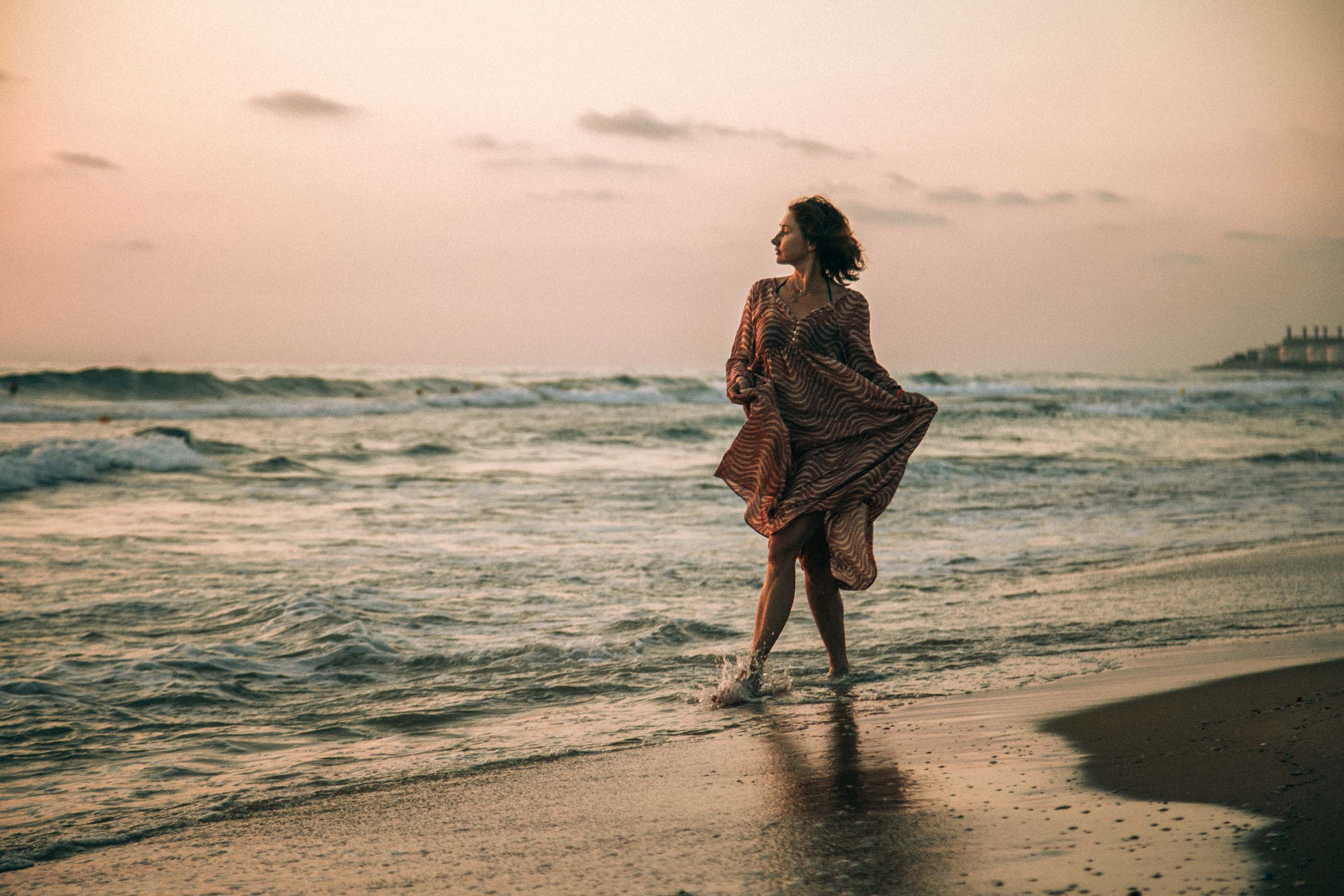 Лариса на море. Семейный и детский фотограф в Санкт-Петербург. Natalia Fadel