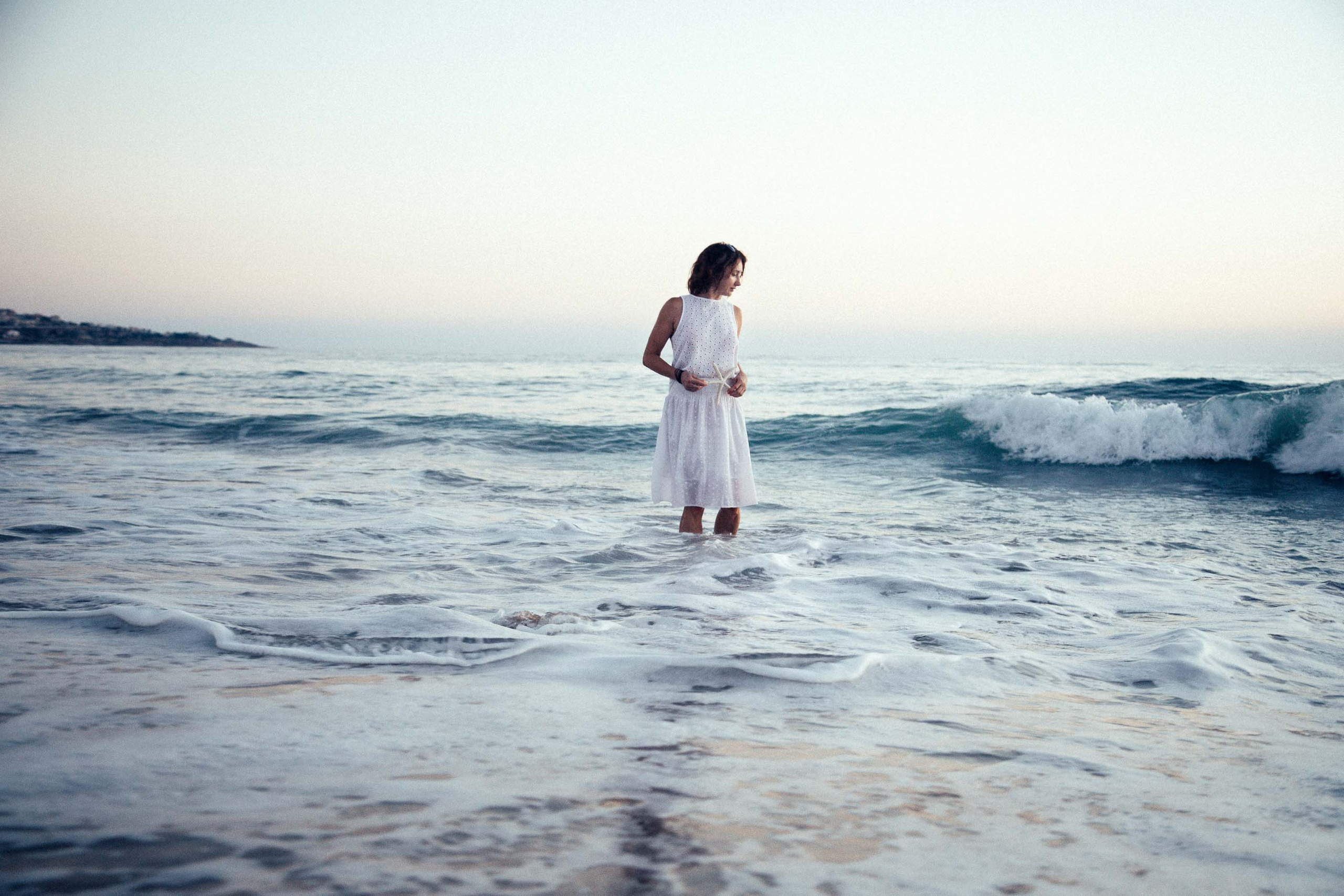 Лариса на море. Семейный и детский фотограф в Санкт-Петербург. Natalia Fadel