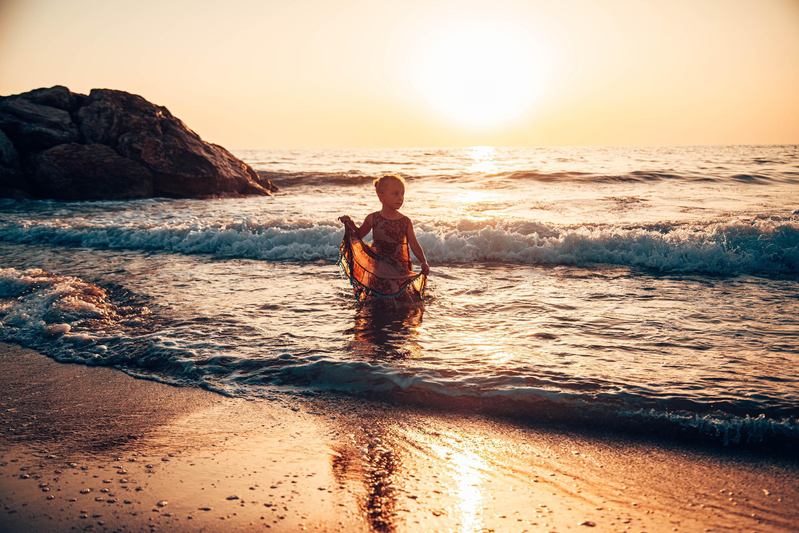 Николь на море. Семейный и детский фотограф в Санкт-Петербург. Natalia Fadel