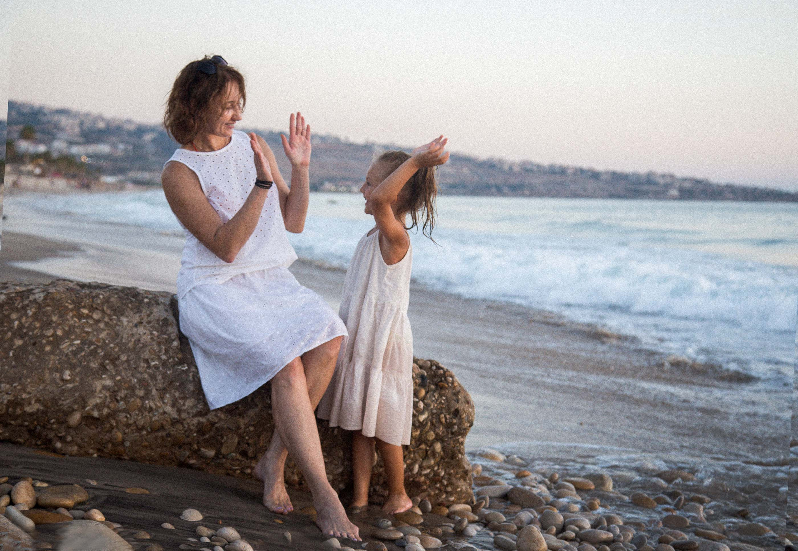 Лариса на море. Семейный и детский фотограф в Санкт-Петербург. Natalia Fadel