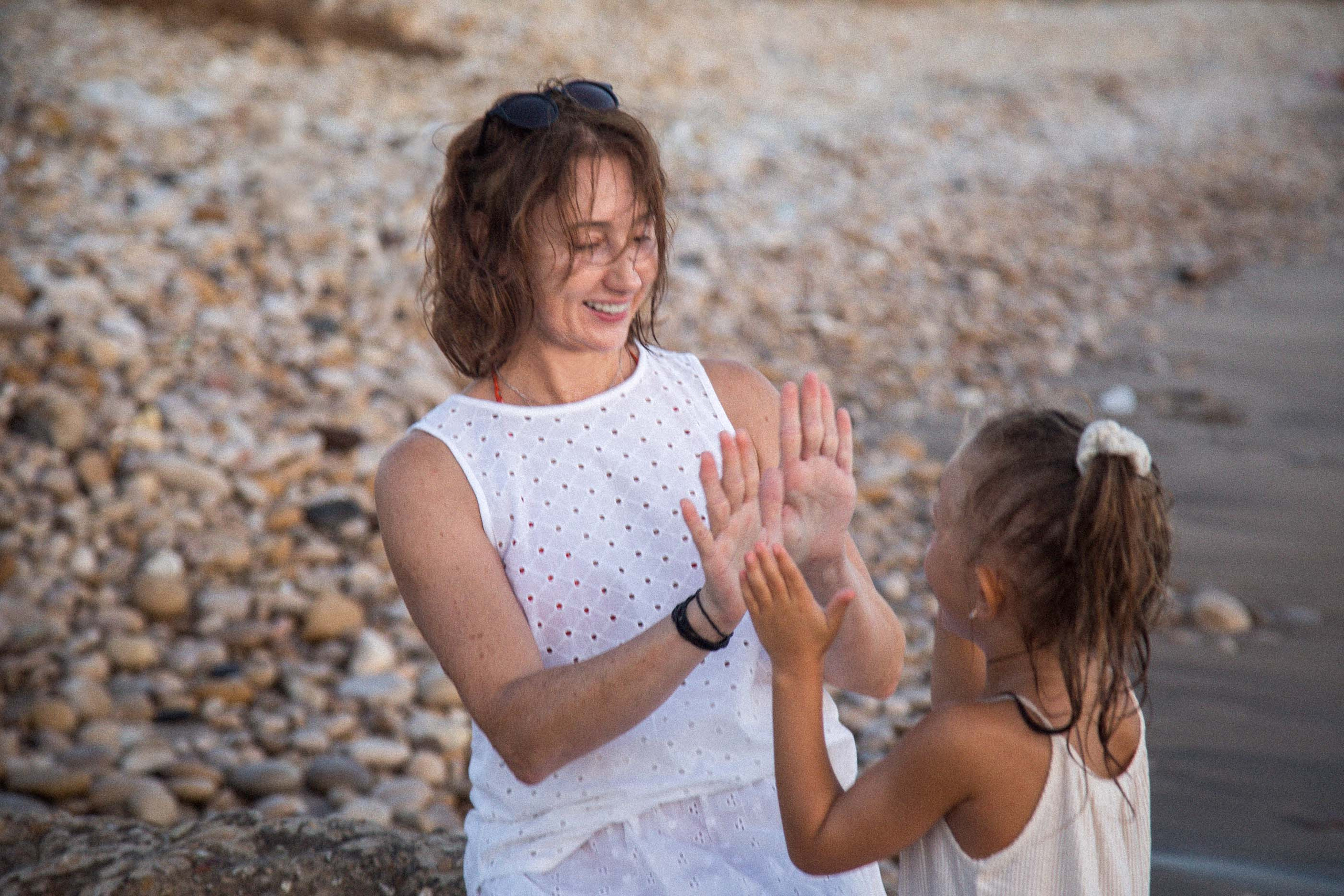 Лариса на море. Семейный и детский фотограф в Санкт-Петербург. Natalia Fadel