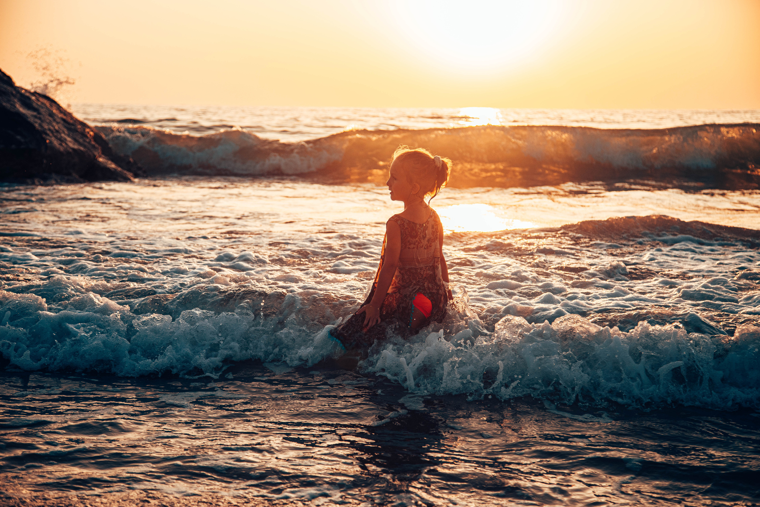 Николь на море. Семейный и детский фотограф в Санкт-Петербург. Natalia Fadel