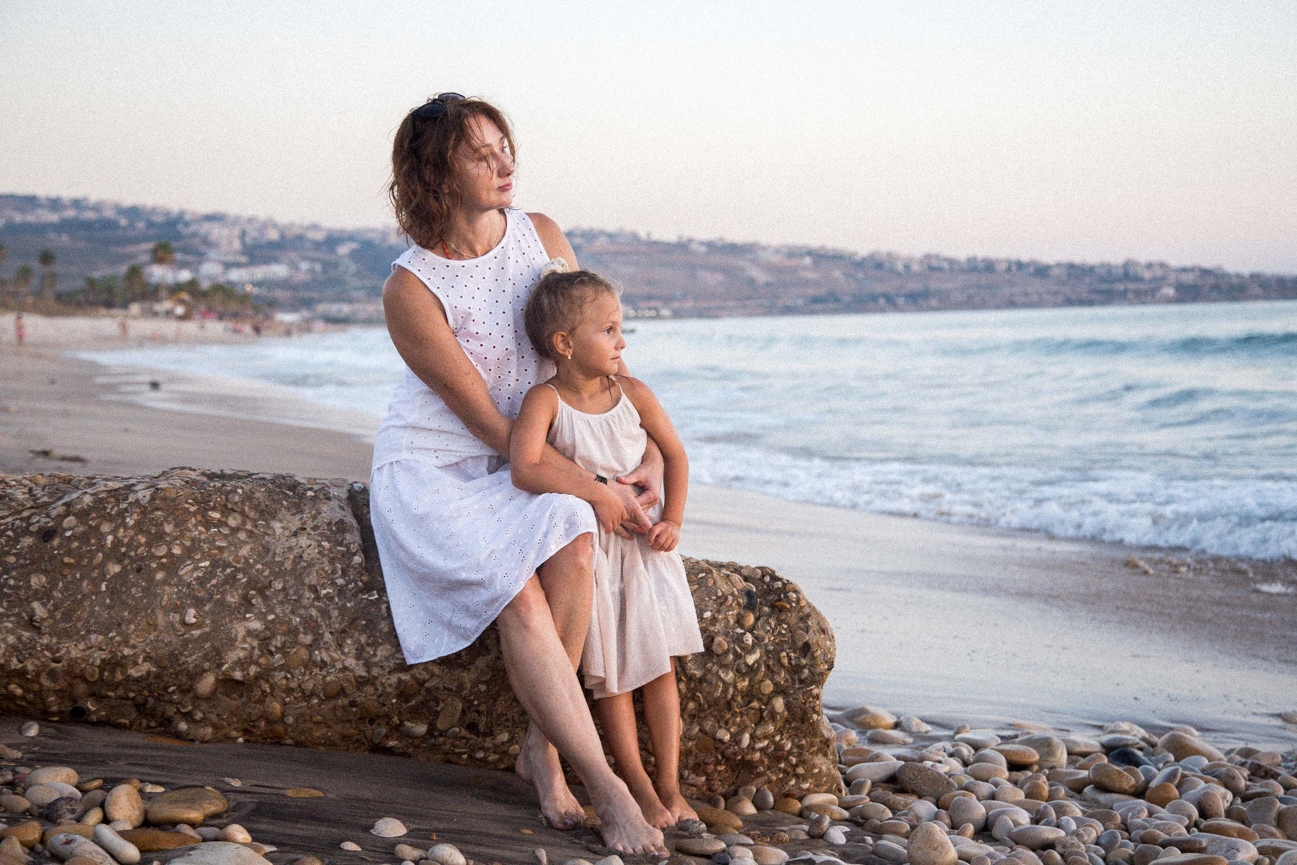 Лариса на море. Семейный и детский фотограф в Санкт-Петербург. Natalia Fadel
