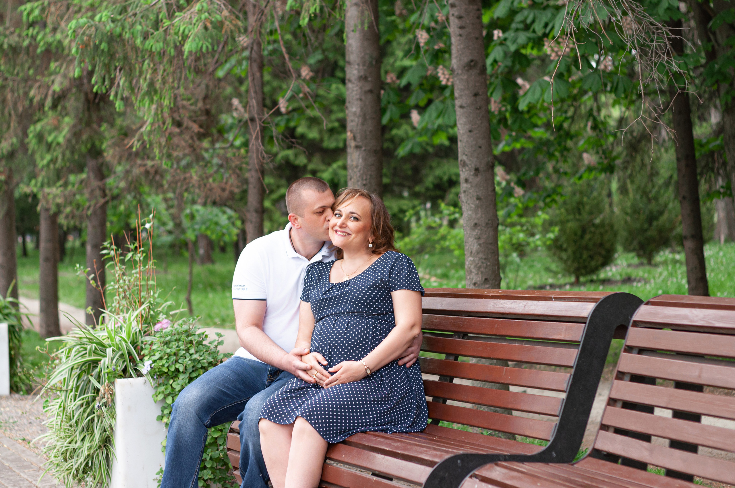 Инна и Сергей в парке. Семейный и свадебный фотограф Галина Абакумова, фотосессии в Белгороде