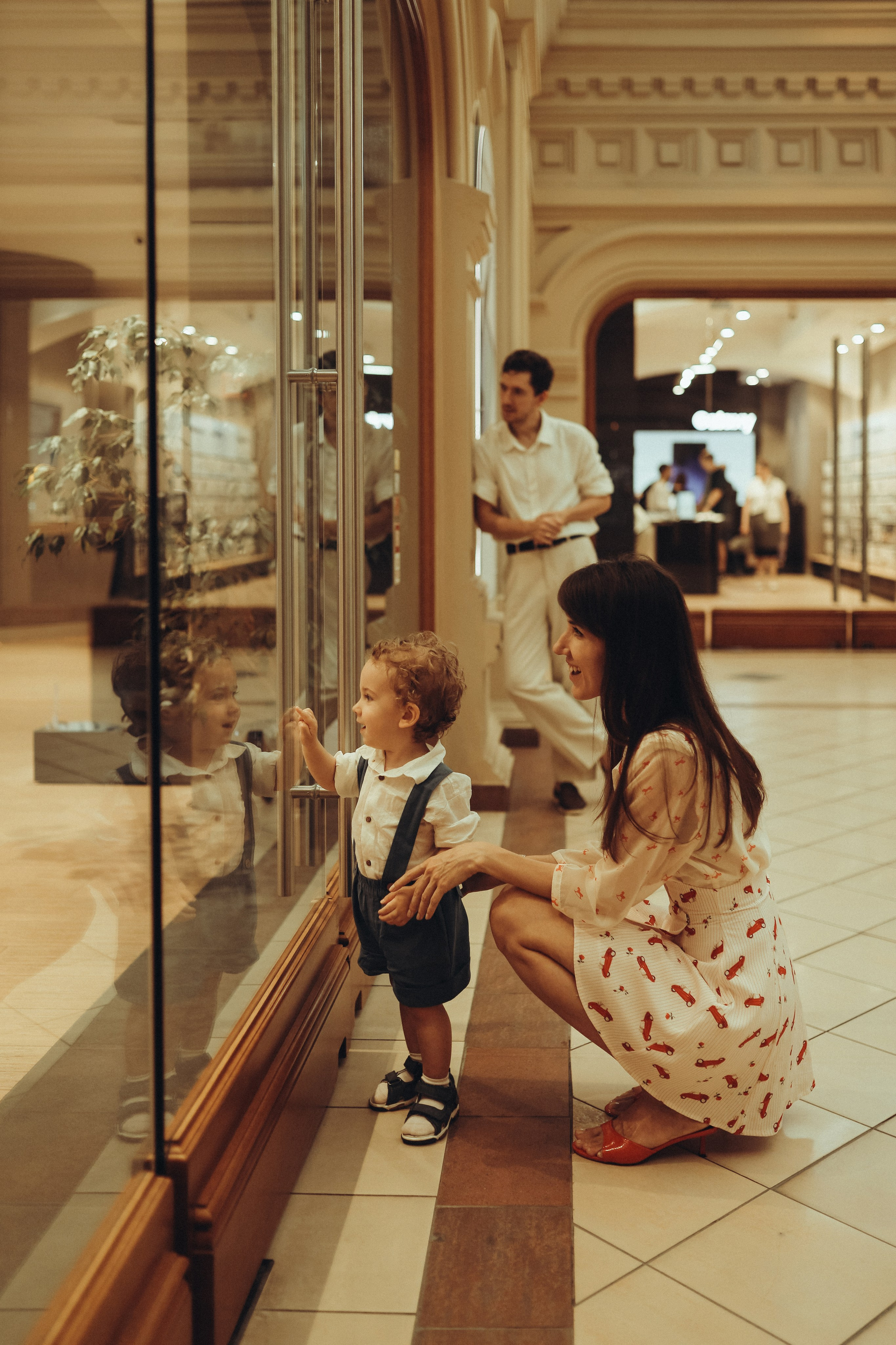Прогулка у Кремля. Семейный и детский фотограф в Москве Анастасия Меликова