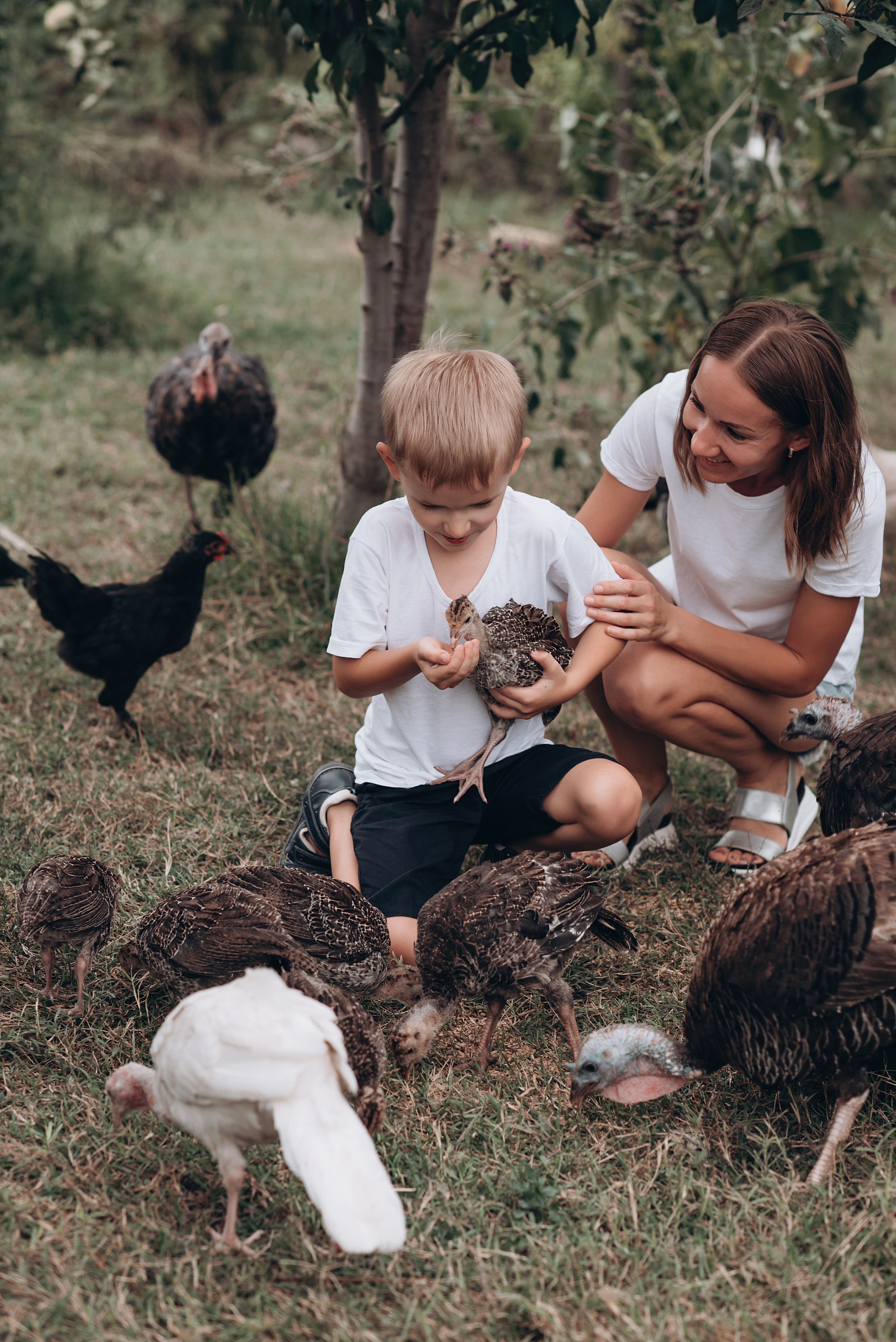 Пикник на заднем дворе. Свадебный и семейный фотограф Екатерина Коробова г. Моздок