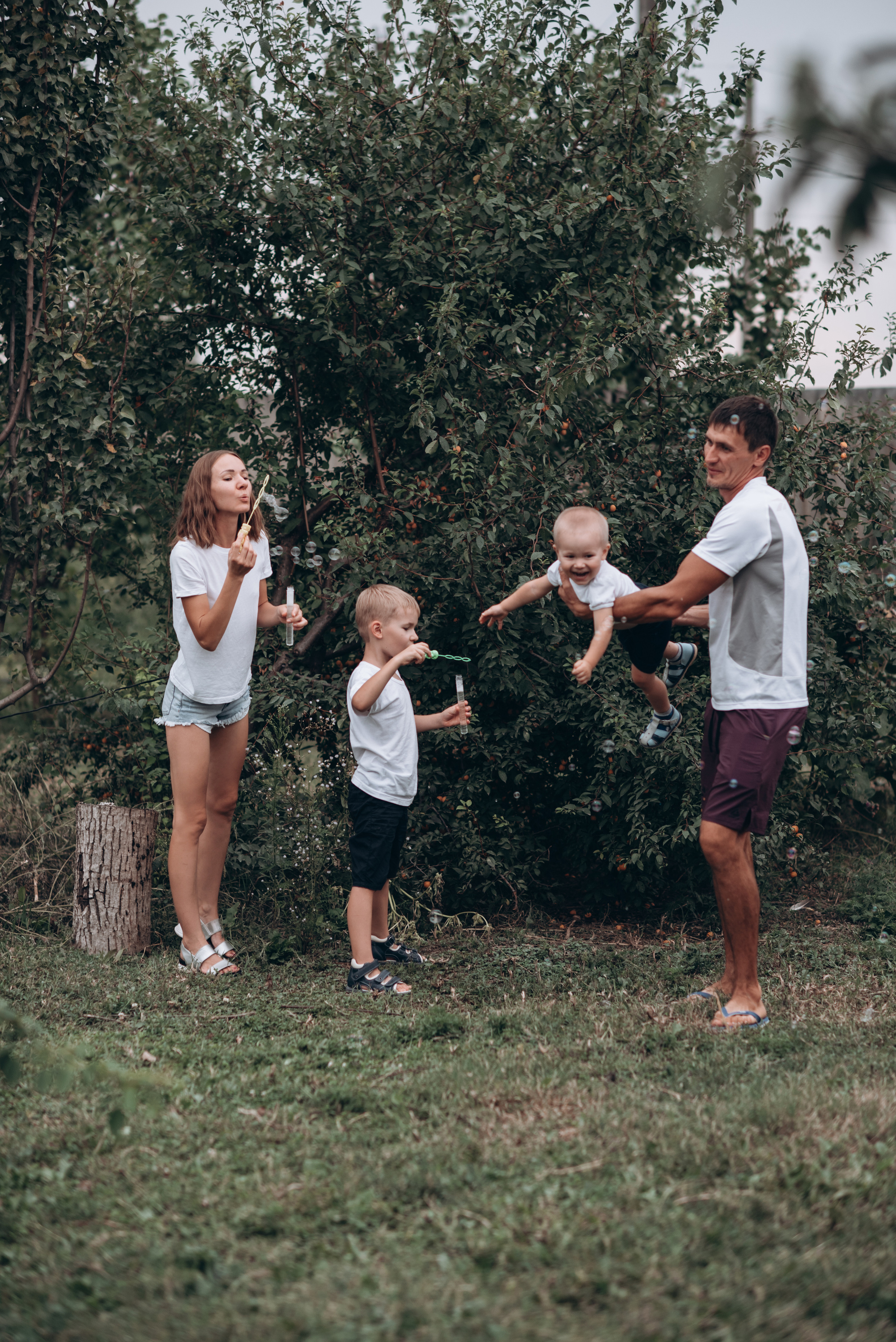 Пикник на заднем дворе. Свадебный и семейный фотограф Екатерина Коробова г. Моздок