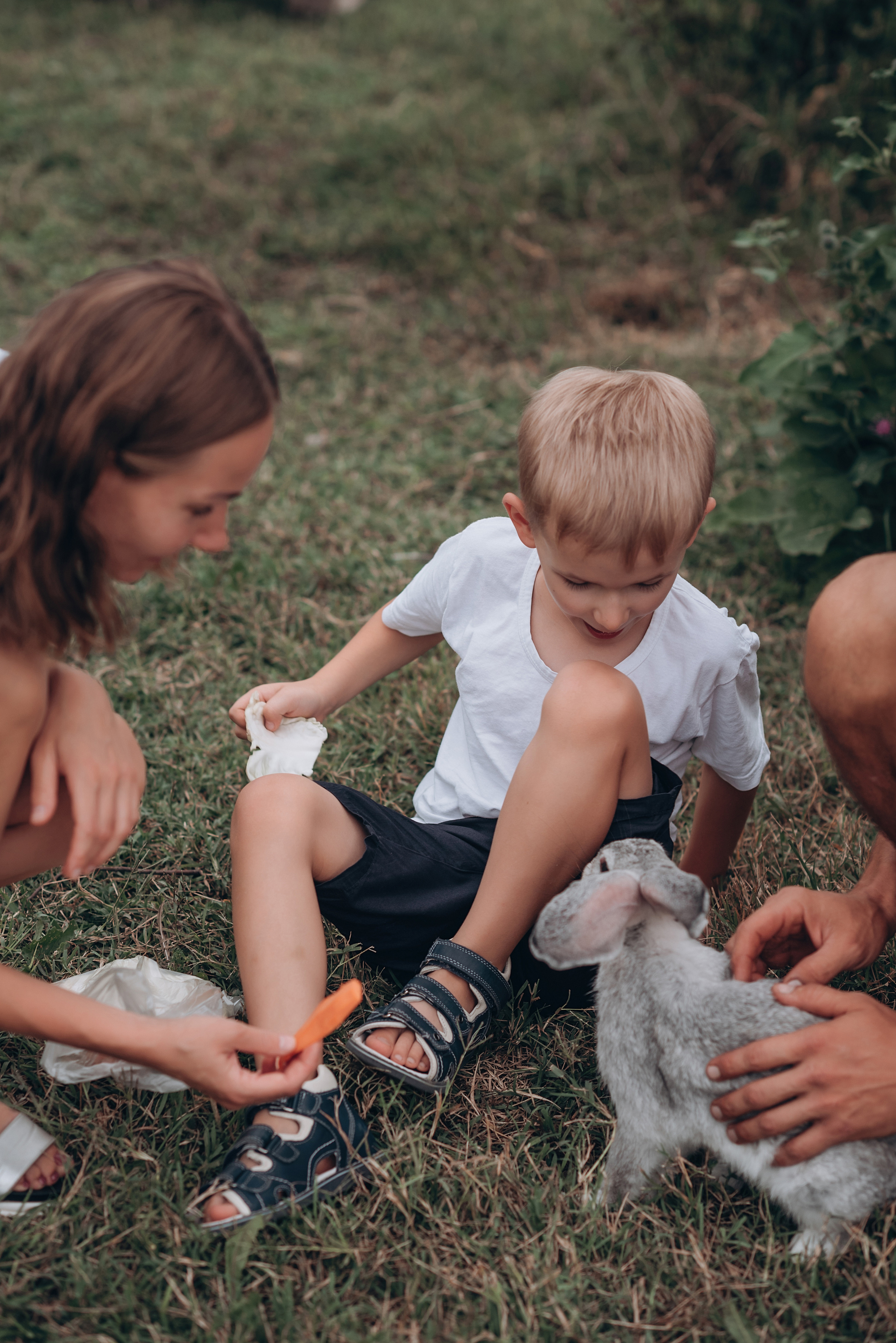 Пикник на заднем дворе. Свадебный и семейный фотограф Екатерина Коробова г. Моздок
