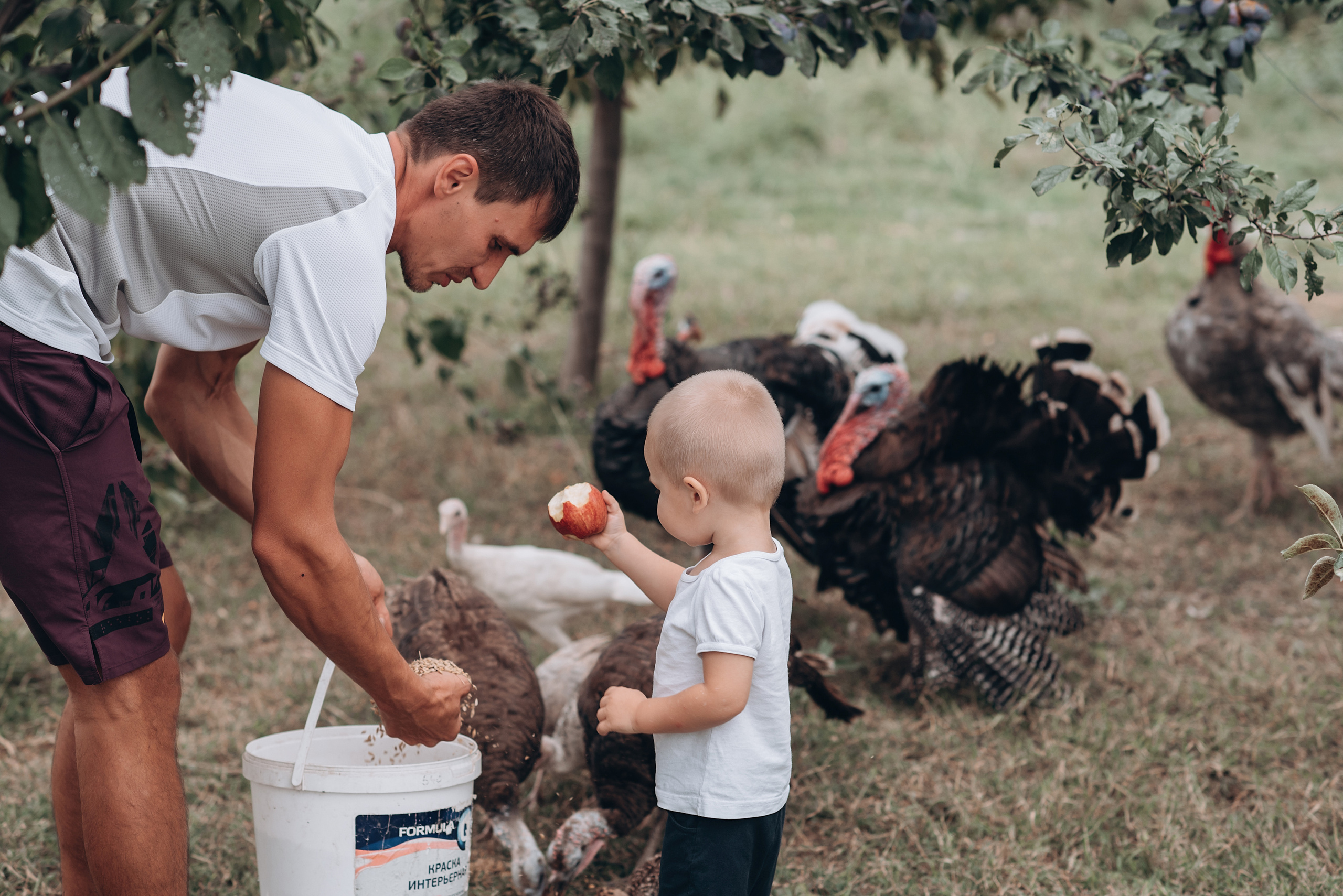 Пикник на заднем дворе. Свадебный и семейный фотограф Екатерина Коробова г. Моздок