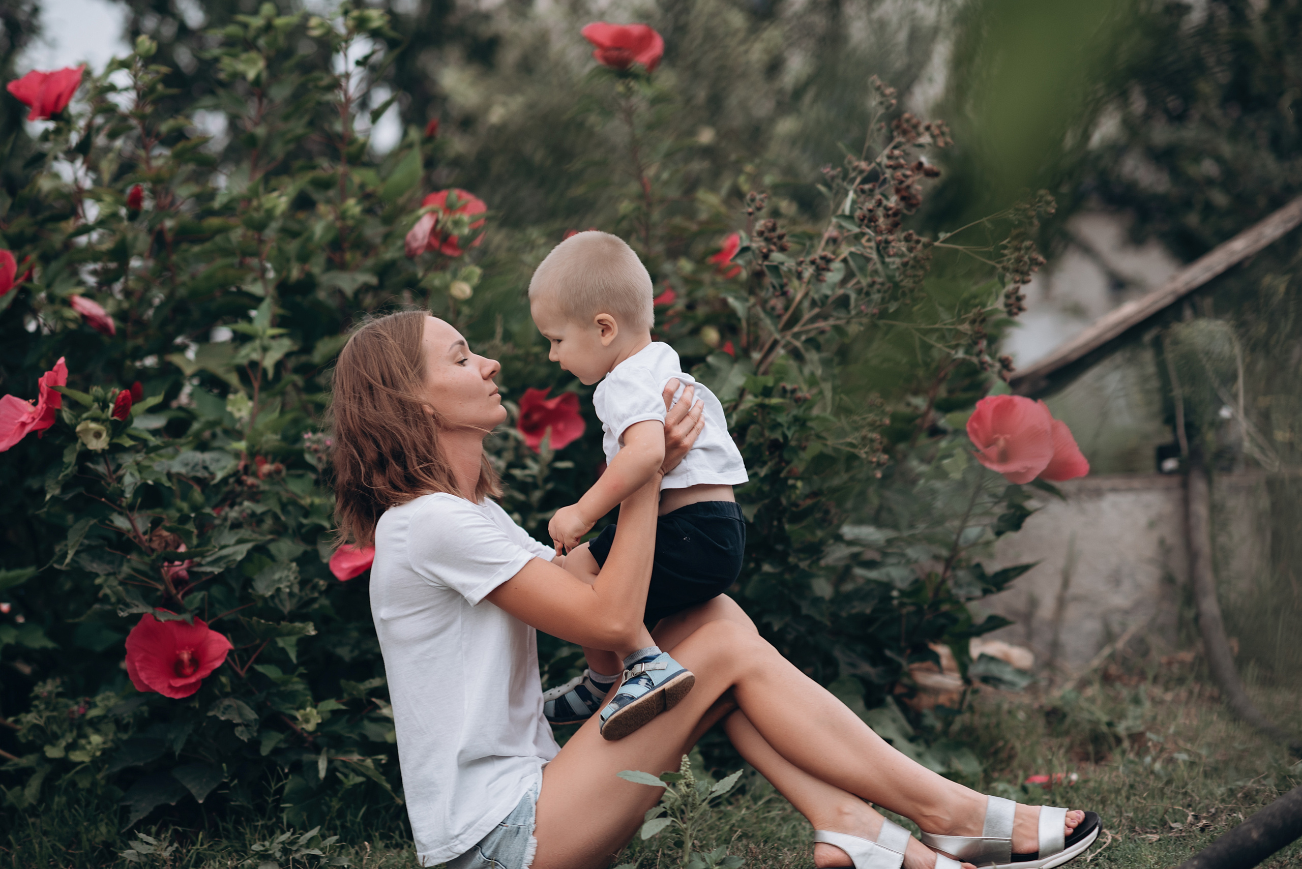 Пикник на заднем дворе. Свадебный и семейный фотограф Екатерина Коробова г. Моздок