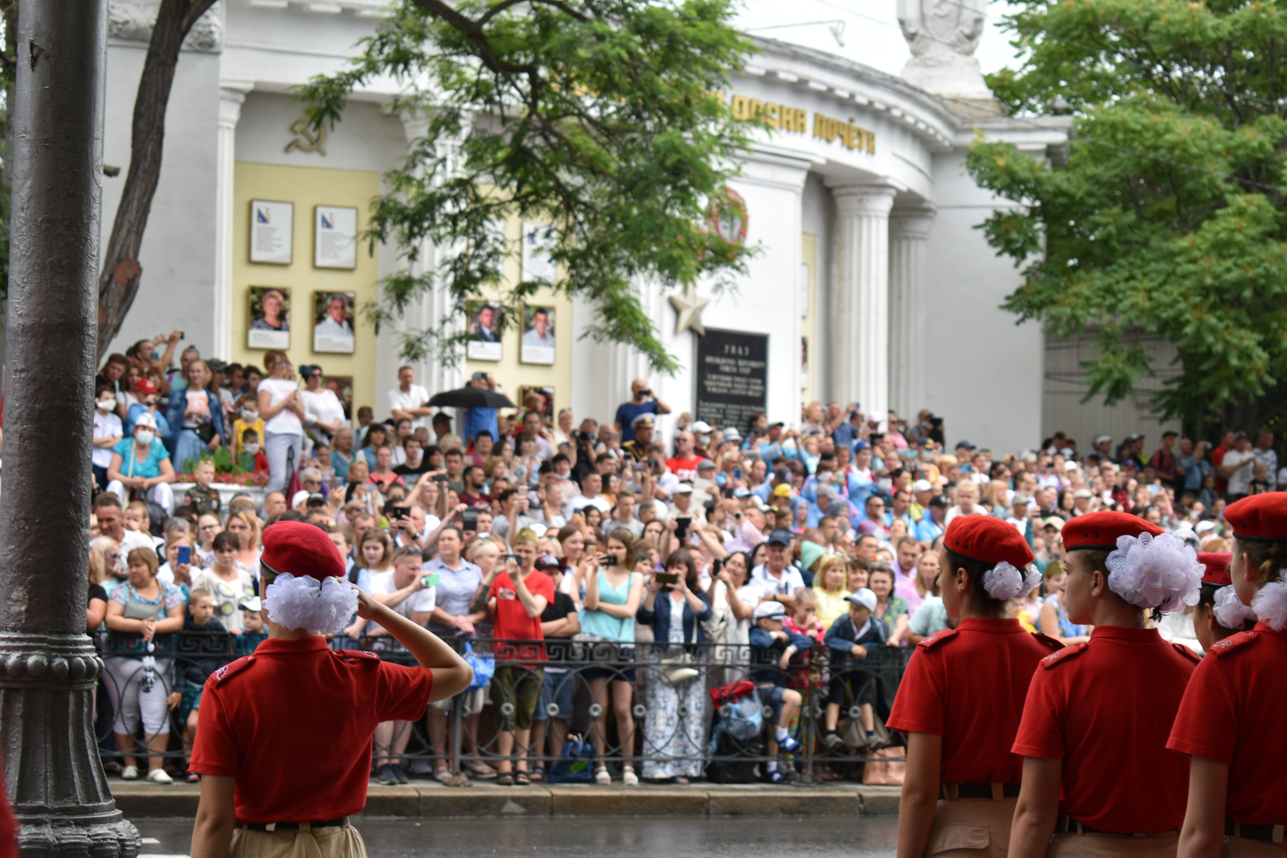 Парад Победы. Фотограф-ретушер в Крыму Юля Лобурец