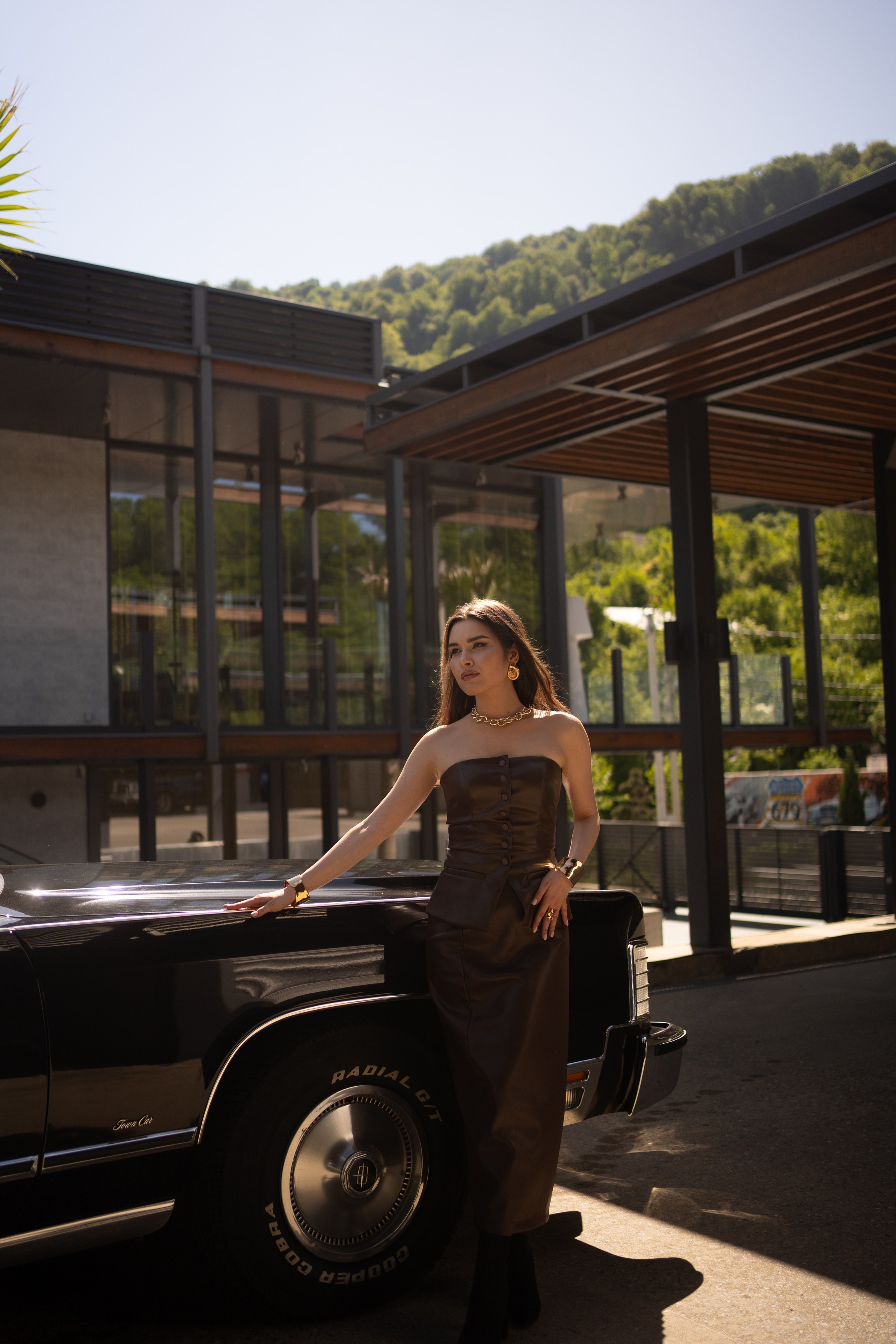 Съёмки с ретро машиной. Фотограф в Сочи Злата Истомина