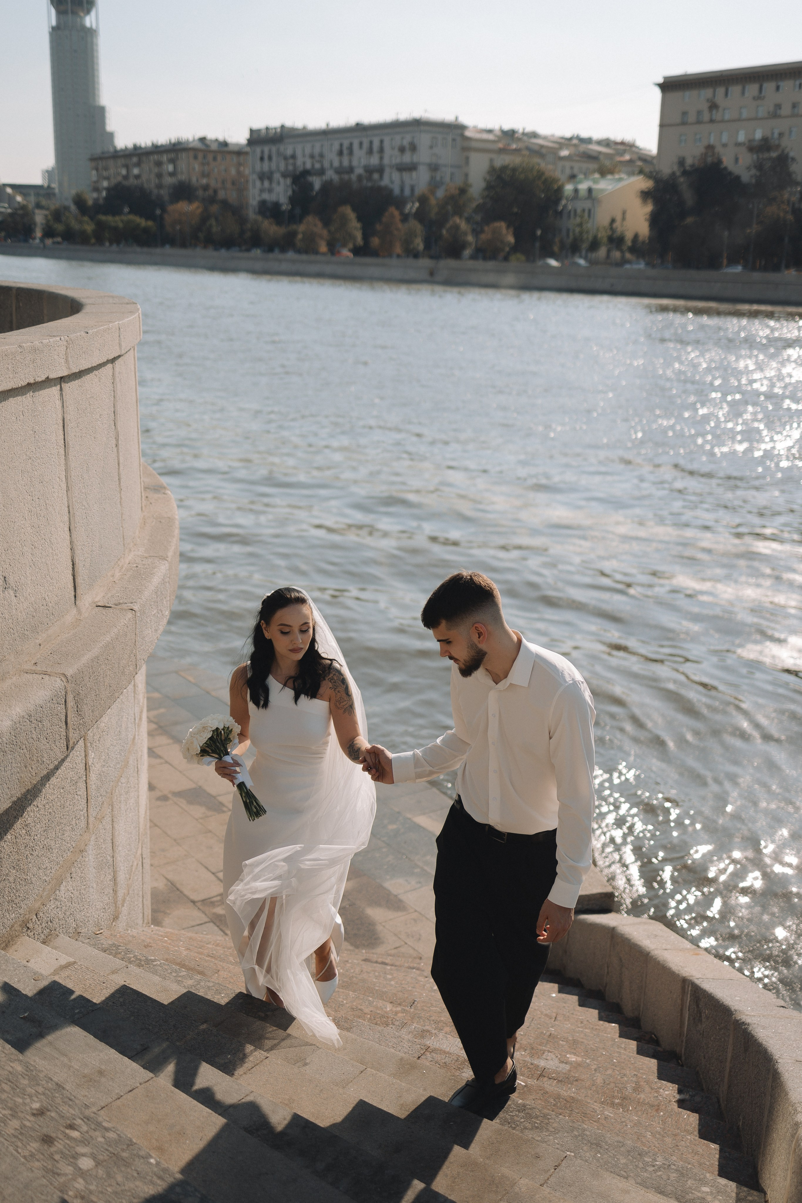 Милена и Филипп (2024). Свадебный и семейный фотограф в Москве Яна Шувалова