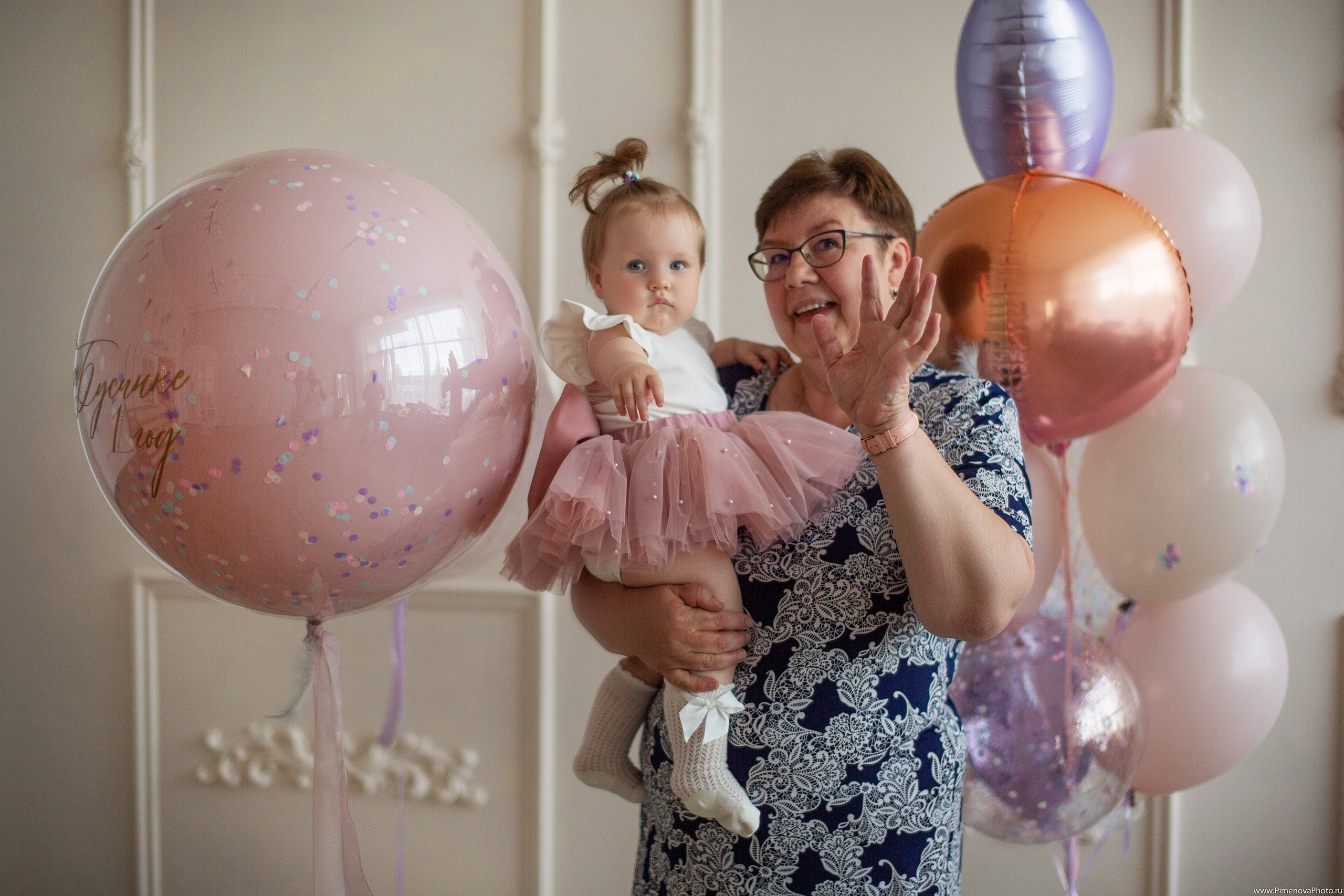 День Рождения Ксении, 1 год. Семейный и детский фотограф в Петрозаводске