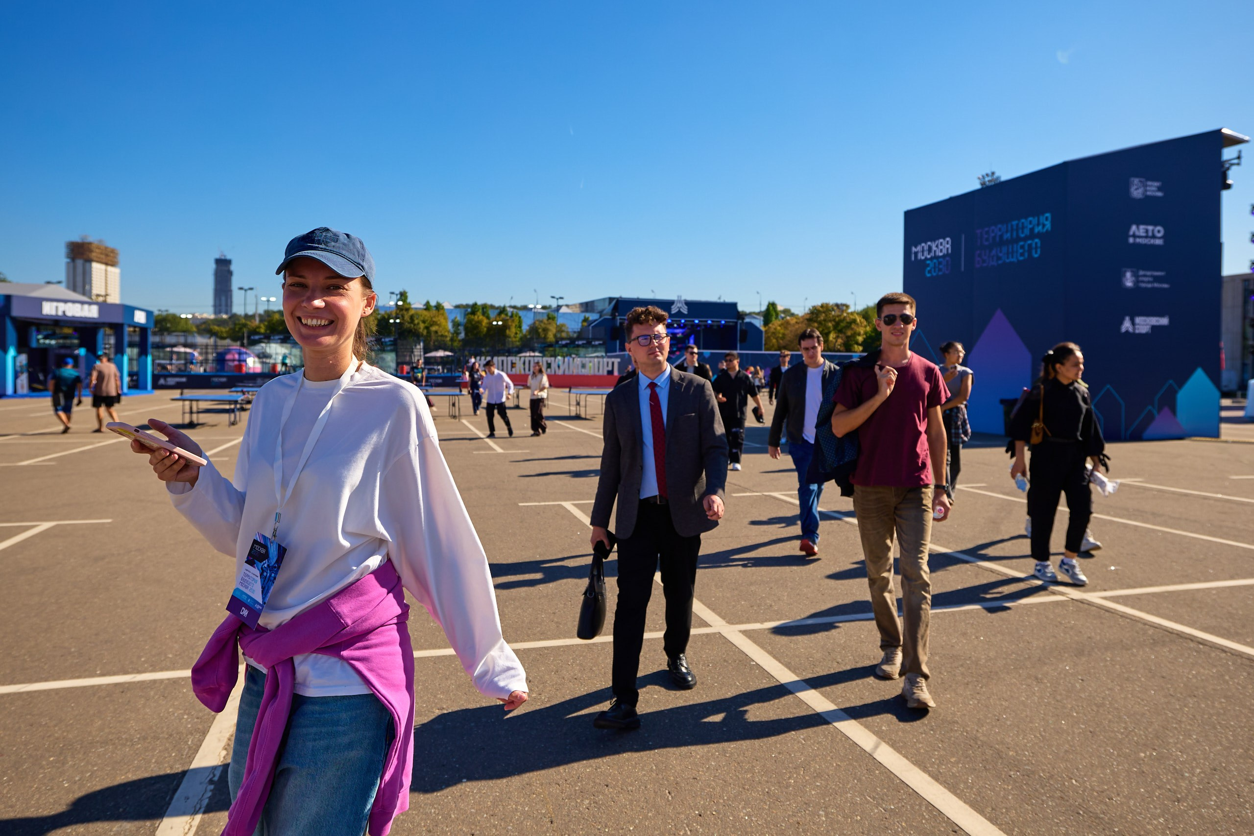 Съемка награждения участников конференции Москва