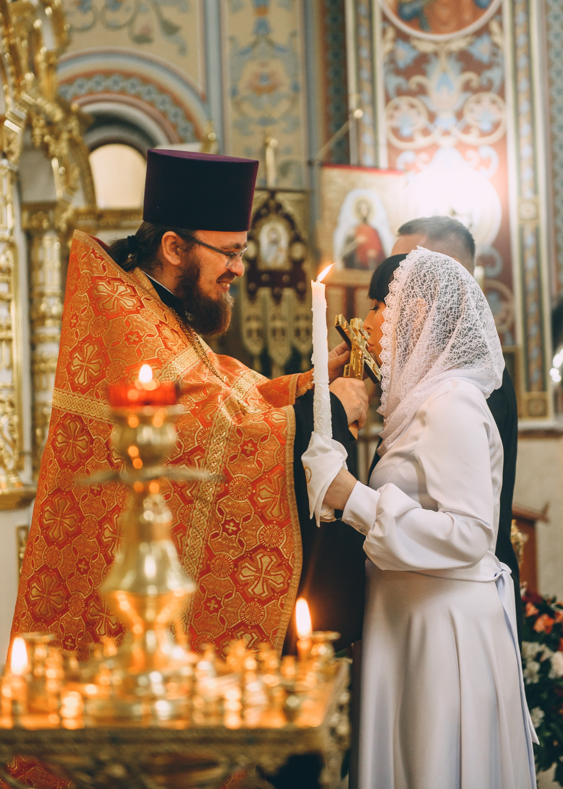 Венчание в соборе Владимира Равноапостольного. Свадебный и семейный фотограф София Невская