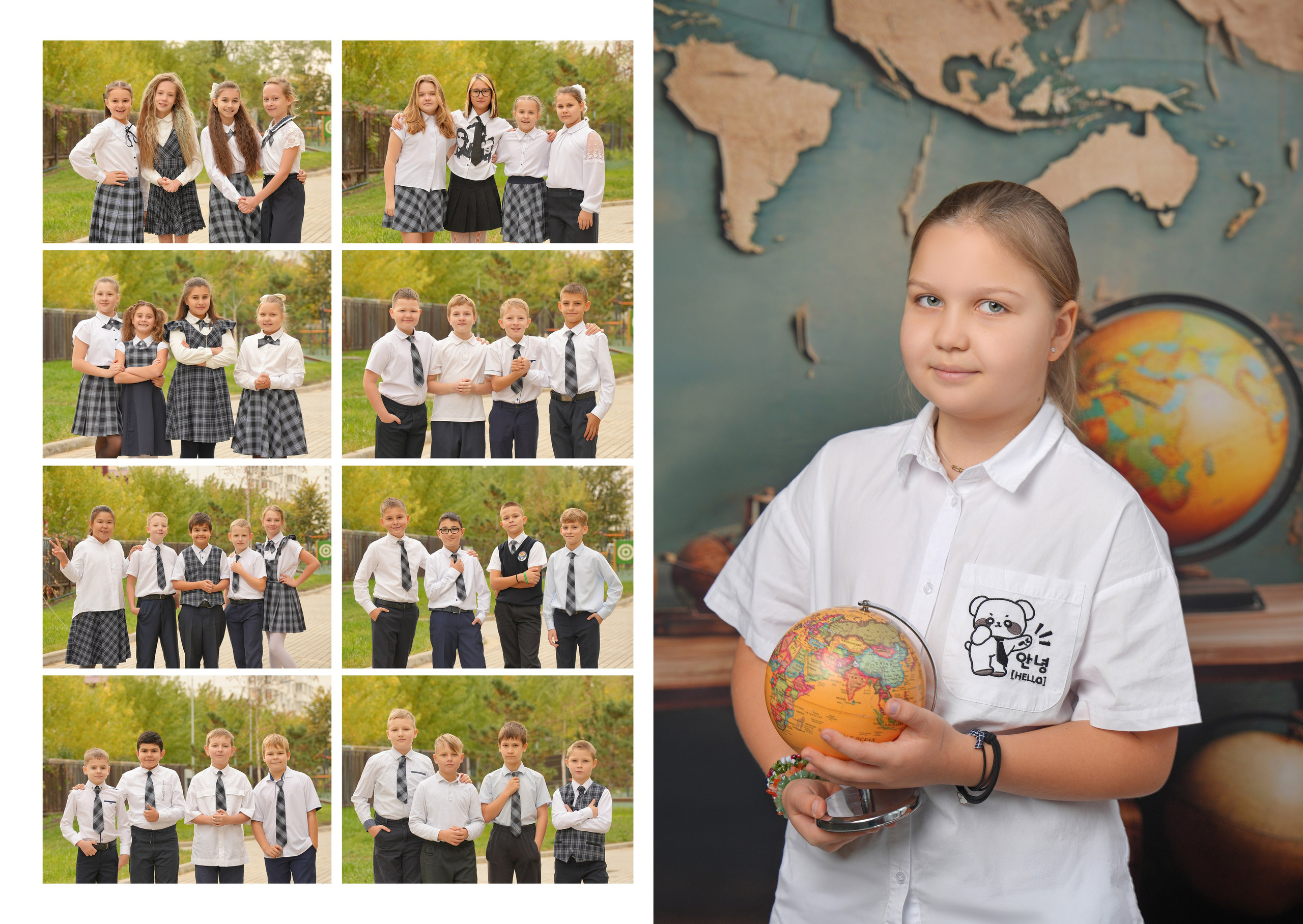 ШКОЛА 104 ф — 4 «И» класс. Красивый выпускной альбом в Краснодаре