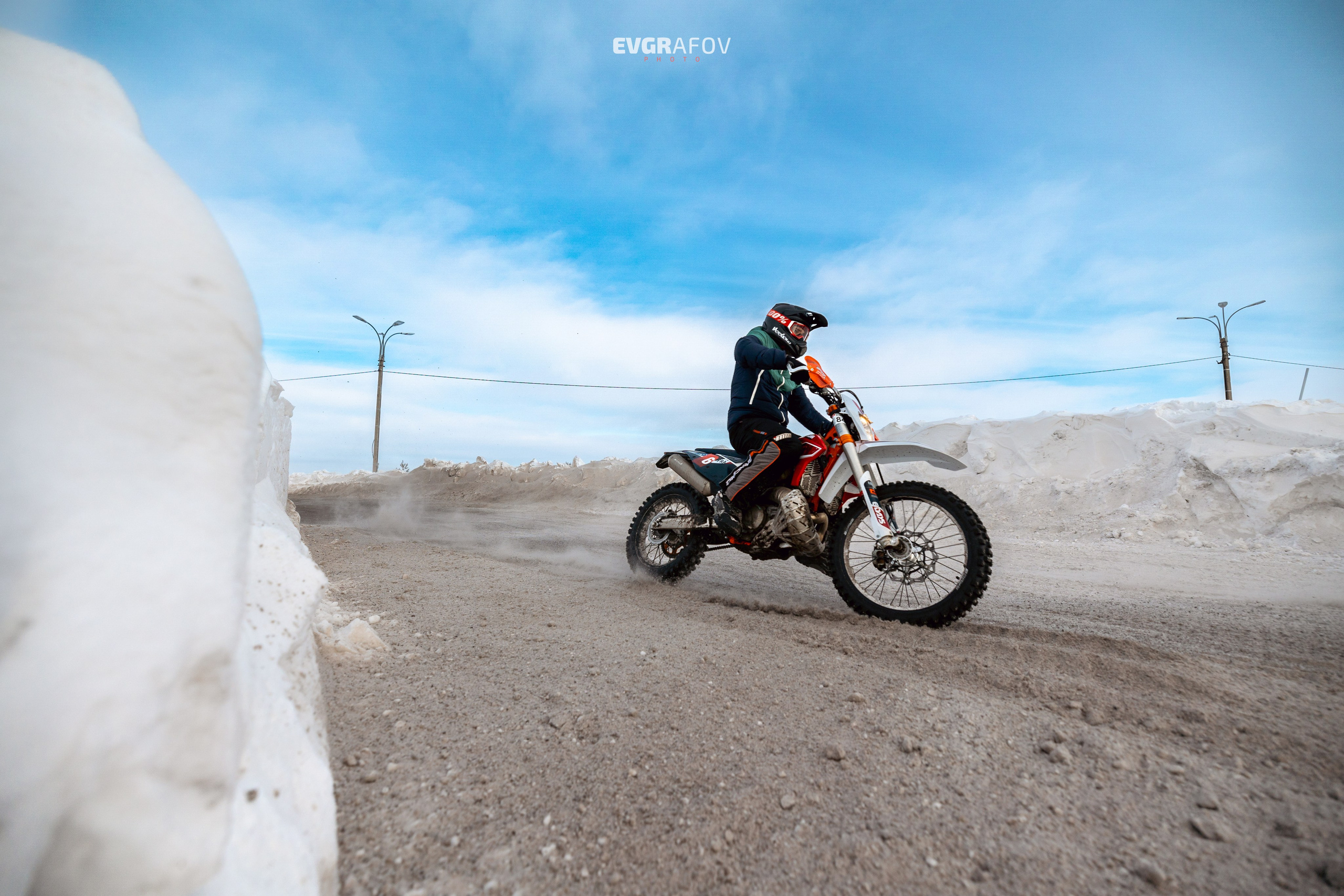 Открытый кубок Республики Татарстан по мотокроссу 3 этап. 4 февраля 2024 г. Фотограф Евграфов Александр