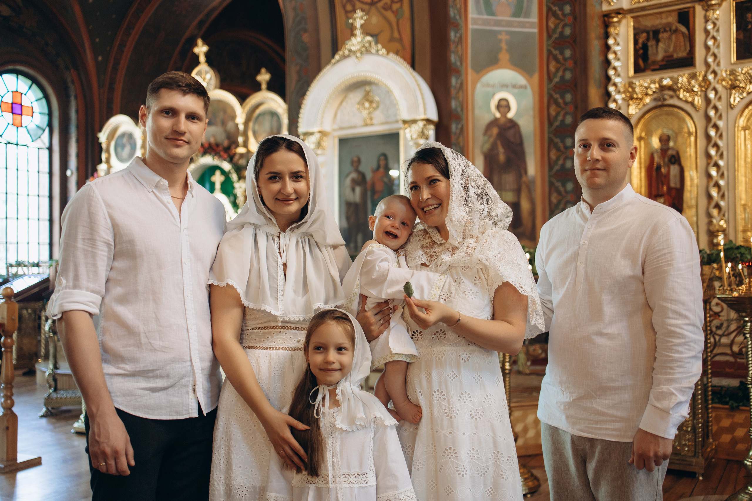 Двойное крещение Анны и Саши. Самый теплый фотограф в Краснодаре Рябоконь Ксения