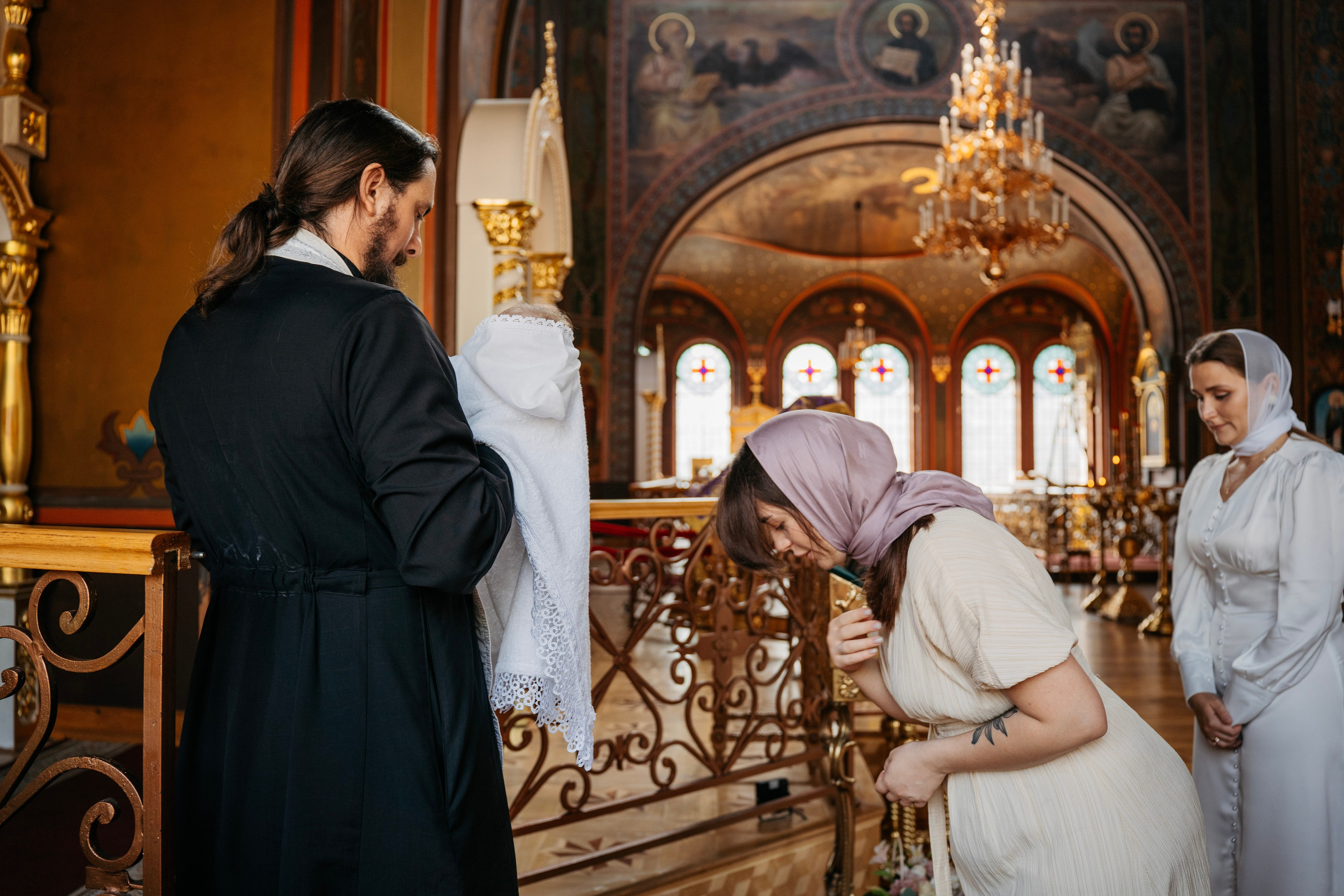 Крещение Мирославы. Беккер Таня