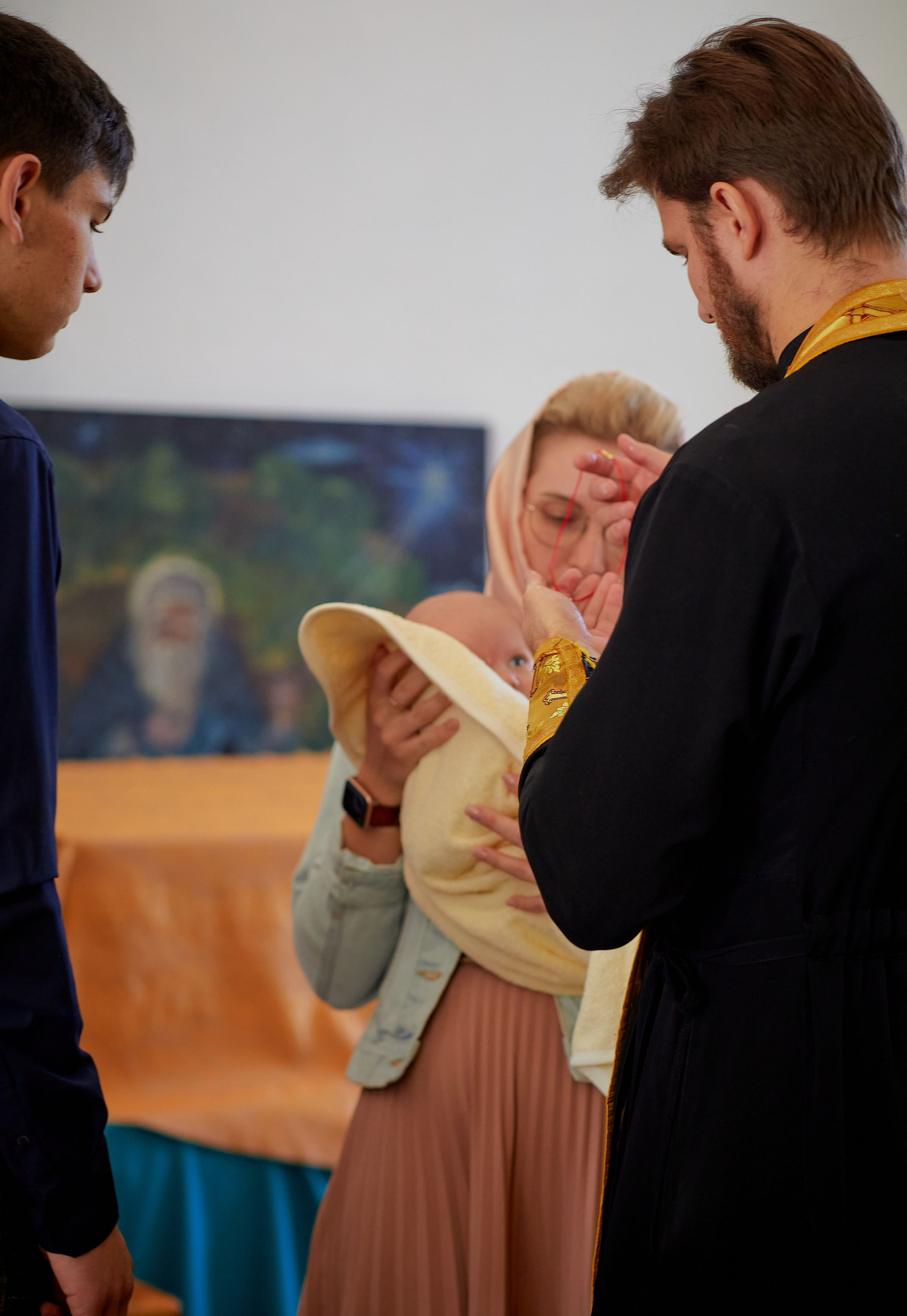 Крещение Сонечки. Семейный и детский фотограф в Ярославле Юлия Галашина