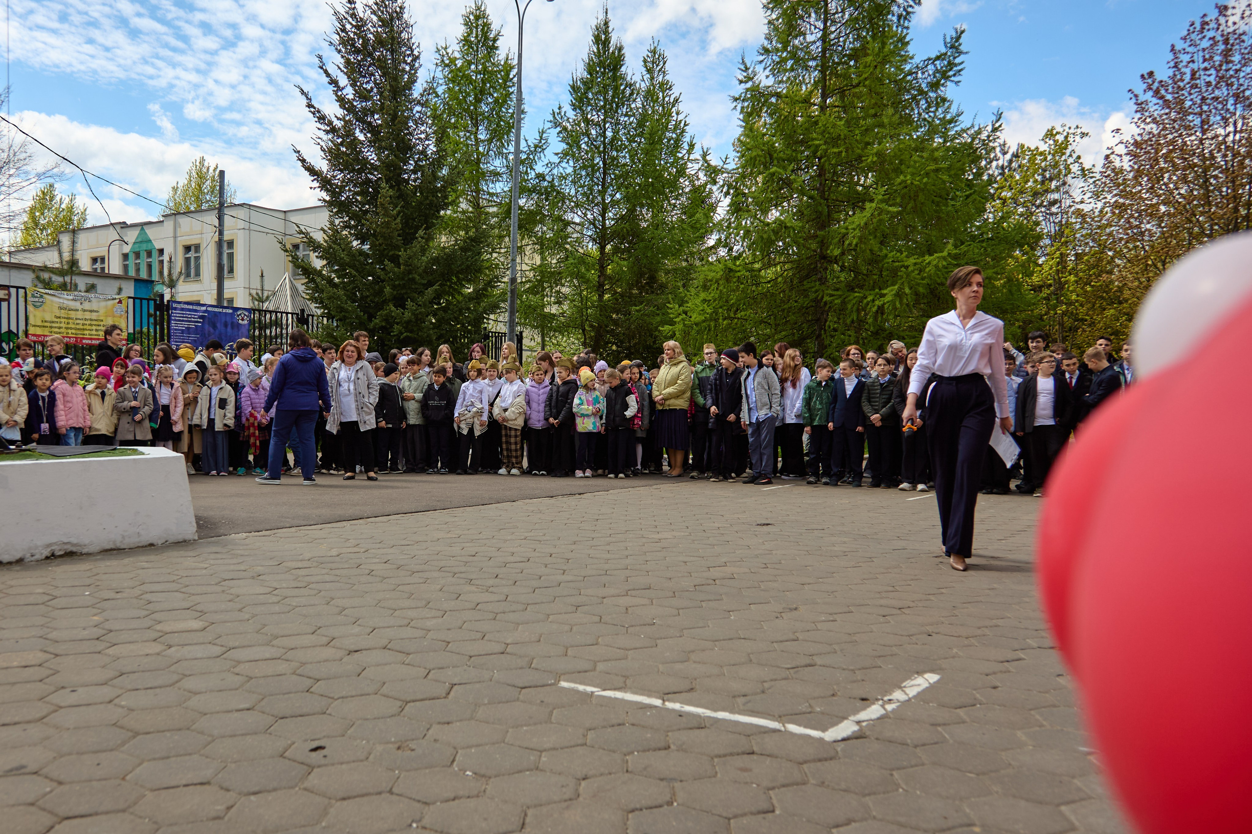 День Победы — школа Тропарево. Фотограф в Москве Илья
