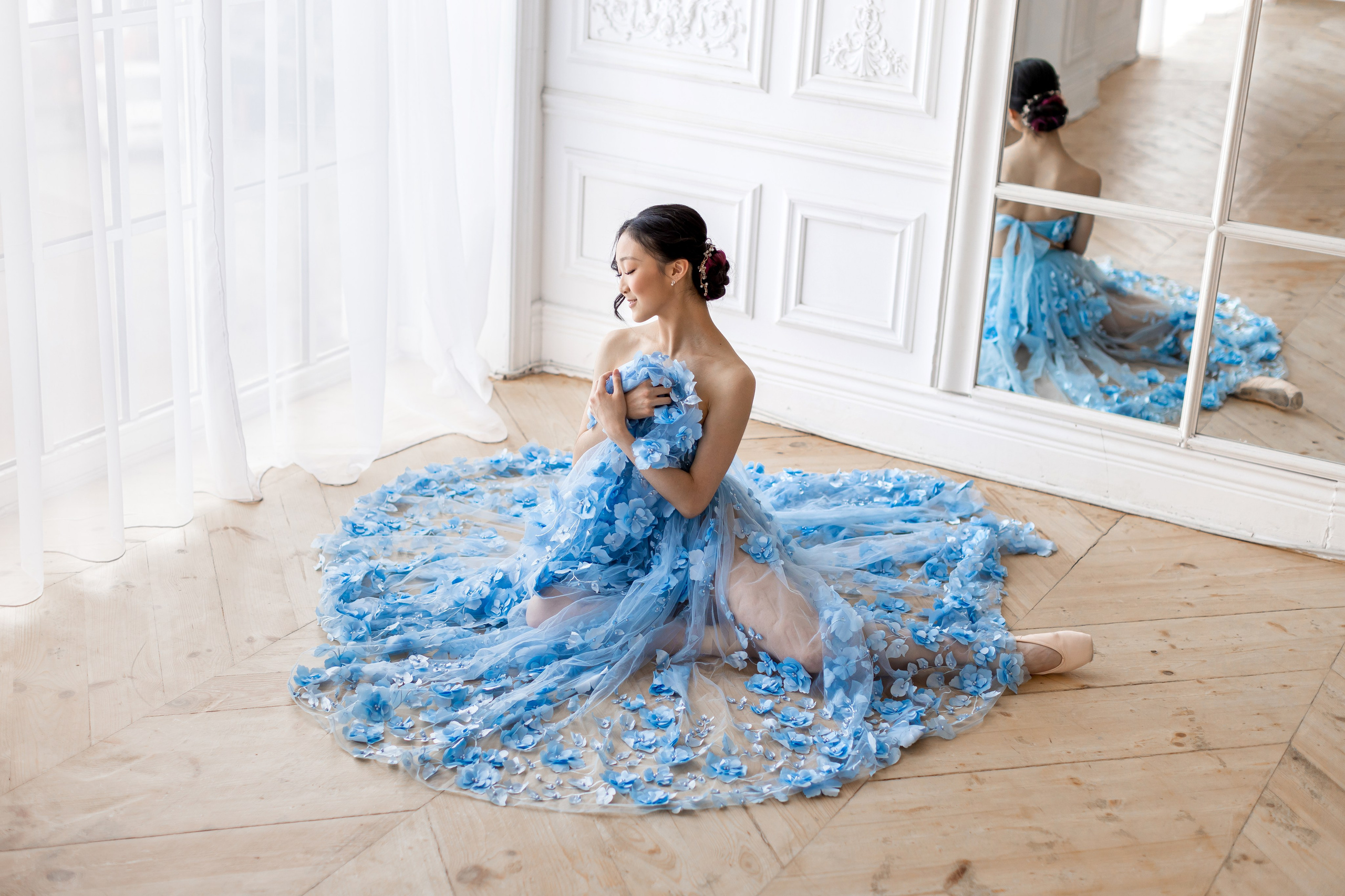 Юбка «Голубой цветок» напрокат бесплатно. Балетный фотограф Алина Ханько — Душа Балета