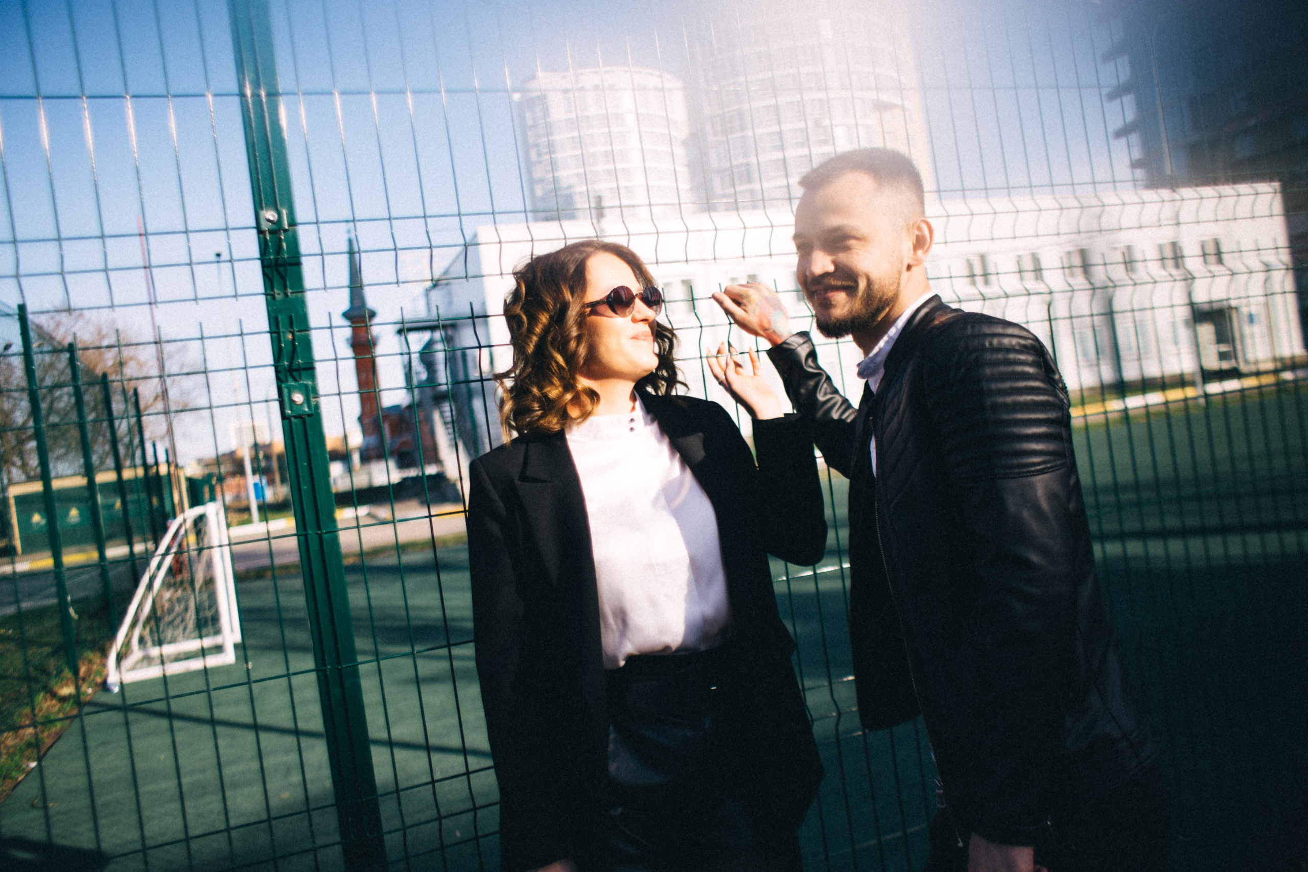 У Колеса обозрения. Фотограф в Нижнем Новгороде