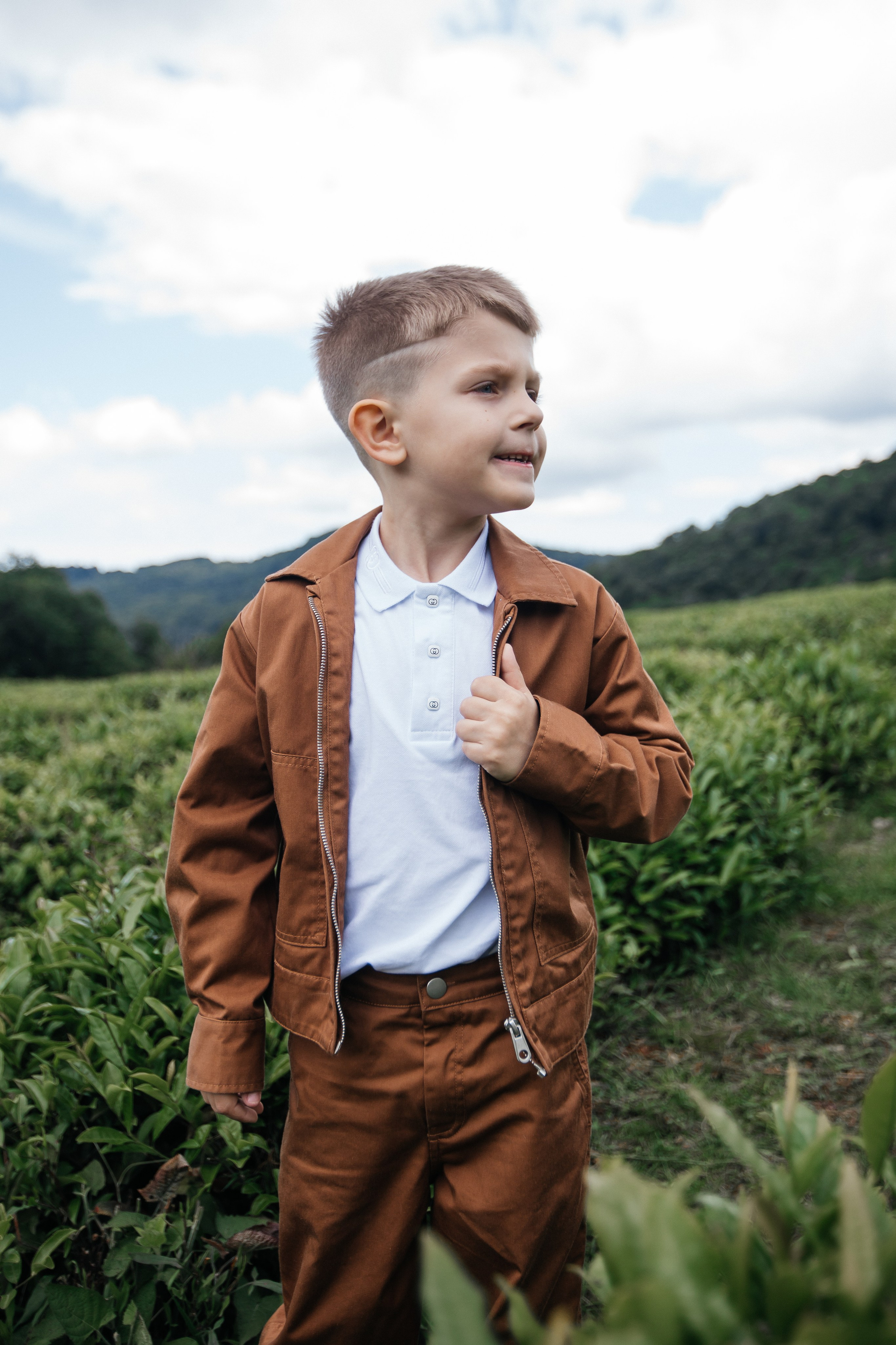 Tea plantation. Efimova Model Agency