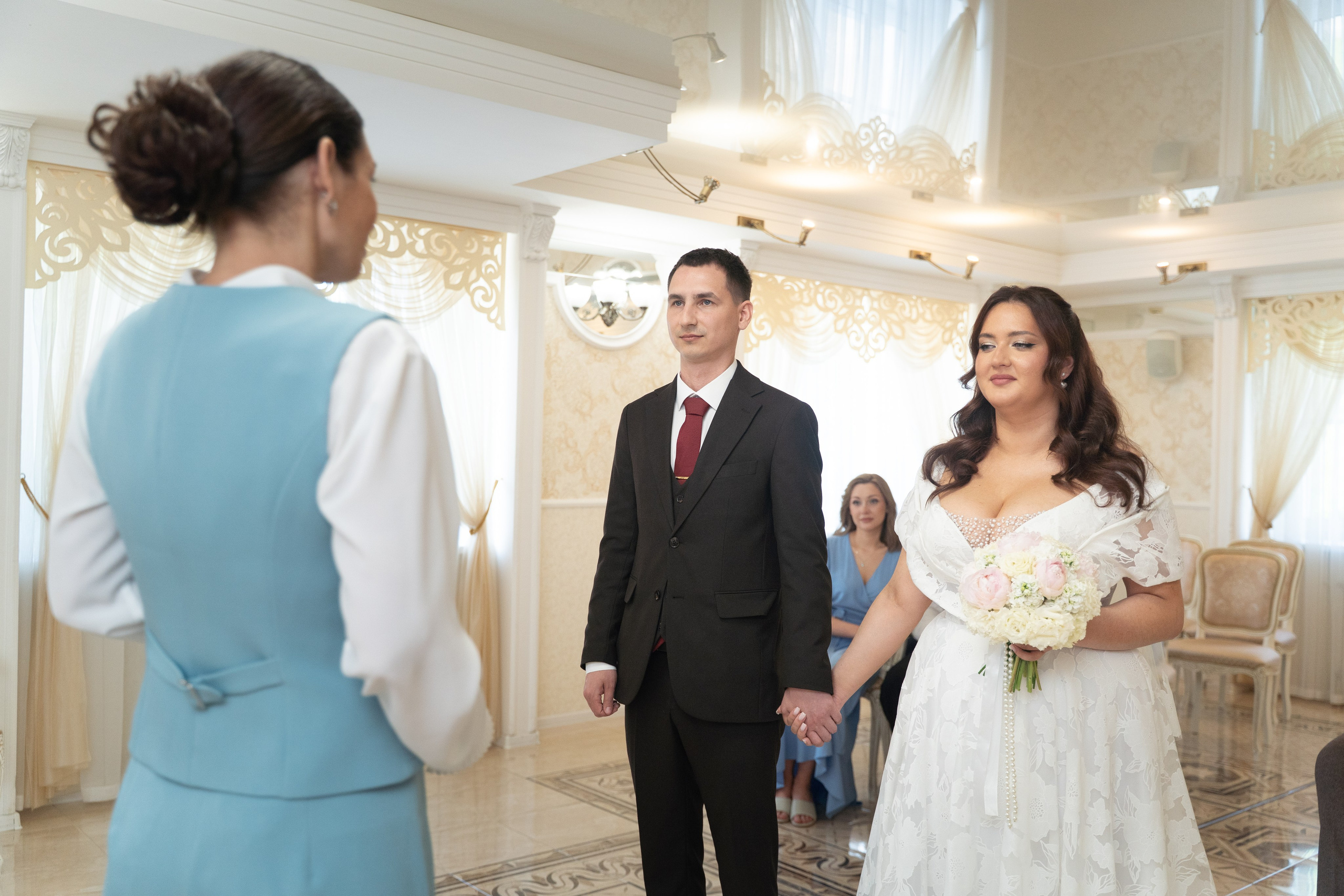 История в ЗАГСе Петергофа. Professional photoartist in St. Petersburg (wedding, reportage, portrait, model book, love story) Alexander Shvedov