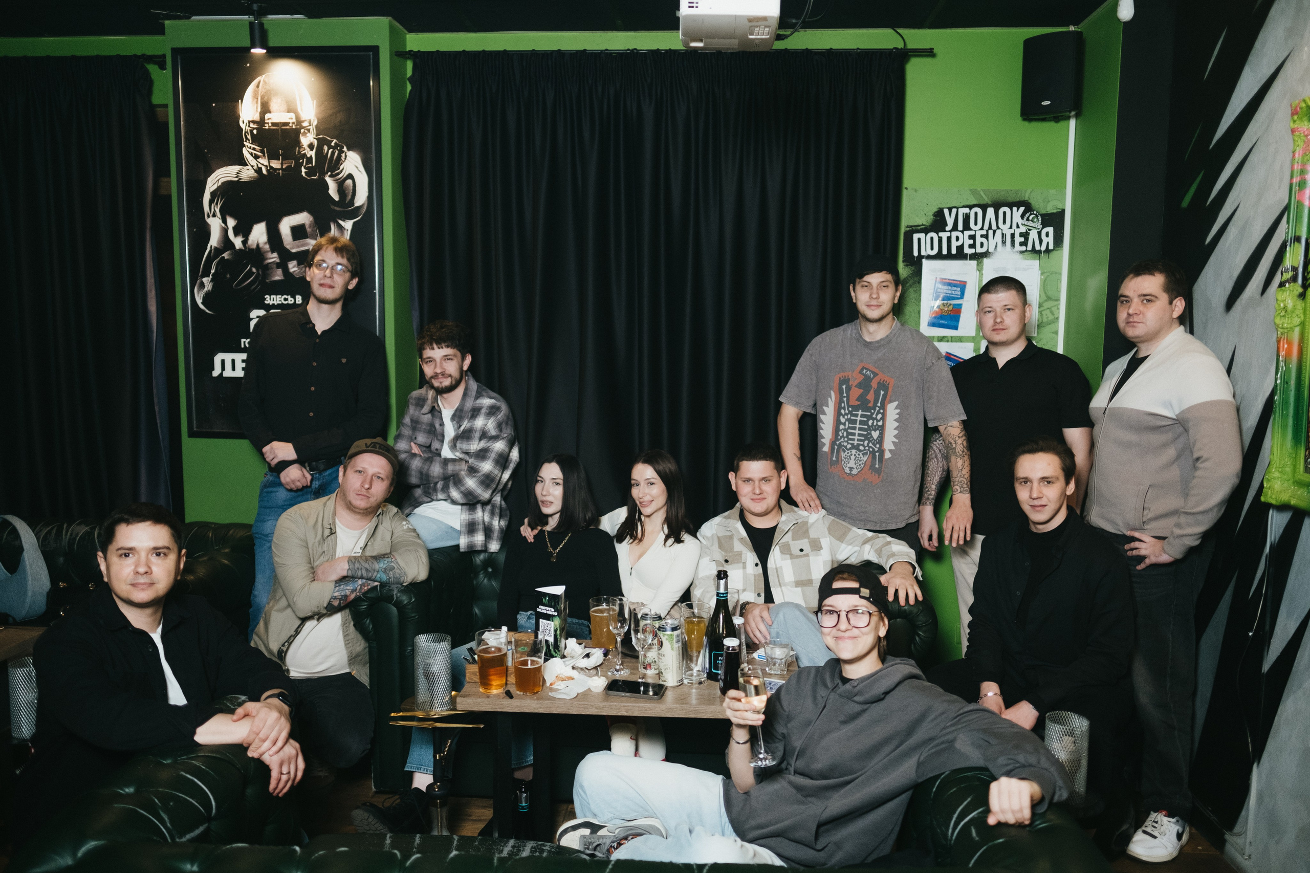 День рождения кальяной NUASMOKE 11 лет. Свадебный и репортажной фотограф Денис Ожигин в Краснодаре и Краснодарском крае