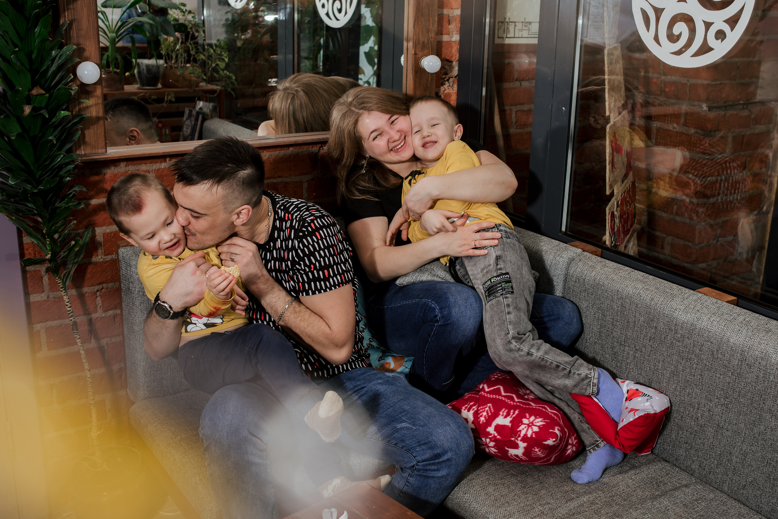Семейная фотосессия в гончарной мастерской. Фотограф Екатерина Шереметова Ижевск Сарапул Воткинск