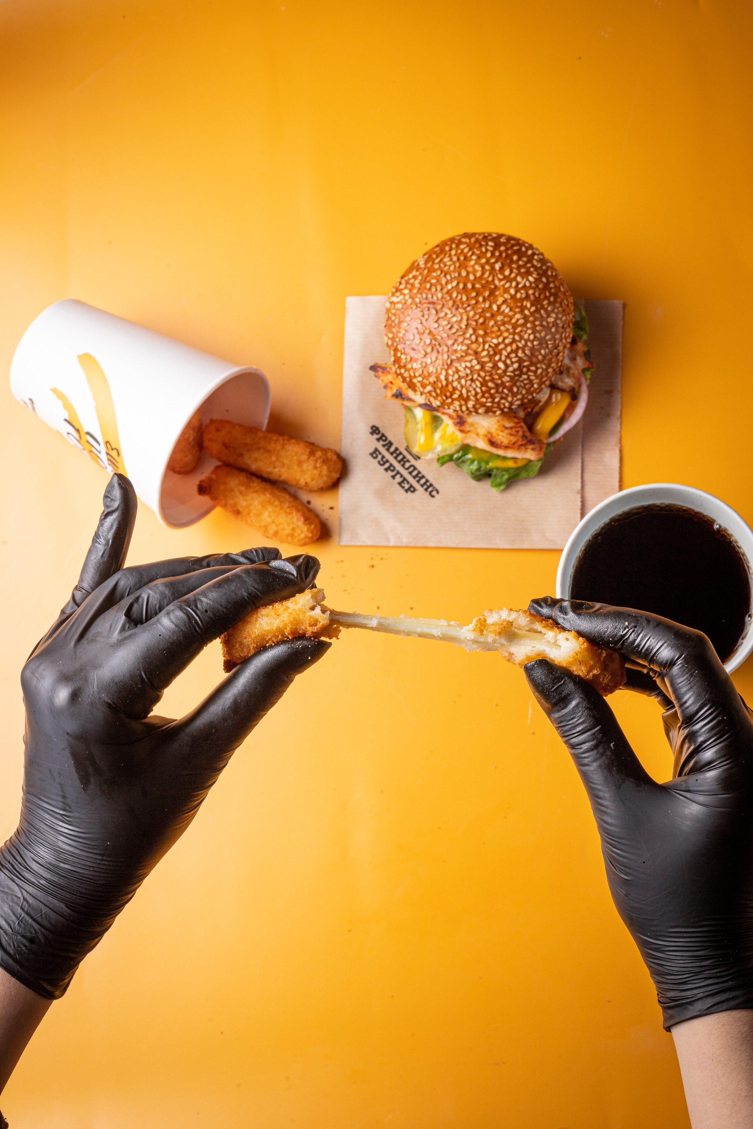 Франклинс Бургер. Краснов Максим фуд-фотограф, предметный фотограф, Москва