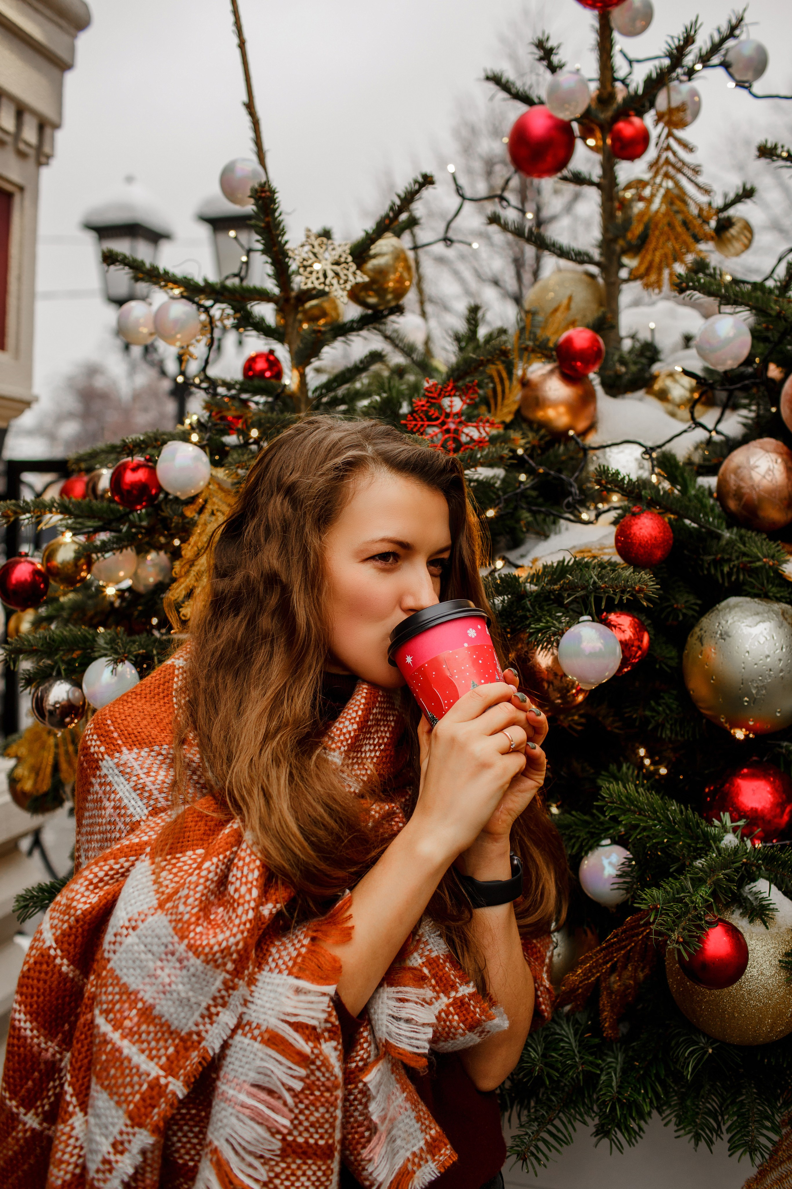 Новогодняя фотопрогулка в Москве. Свадебный фотограф Кирилл Белый
