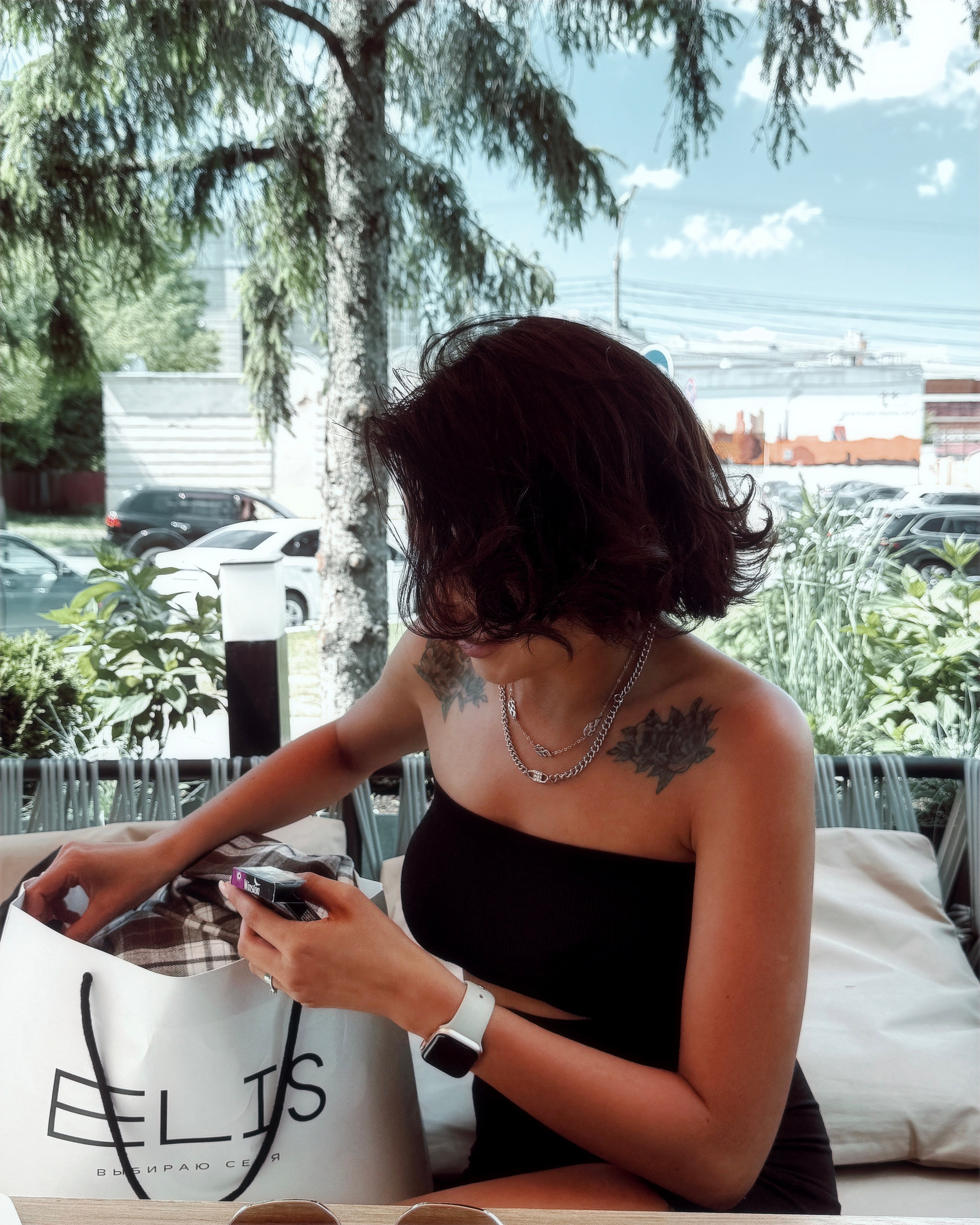 NINA on iPhone