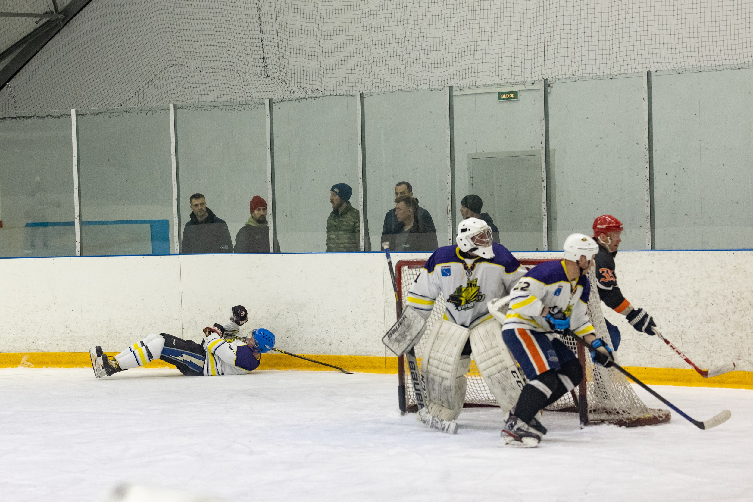 ХК Бульдозер — ХК Добрыня. Фотограф Александр Заломаев